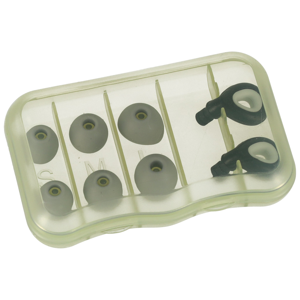 Zatyczki do uszu stopery silikonowe wyciszające redukcja szumów zestaw 3 rozmiary