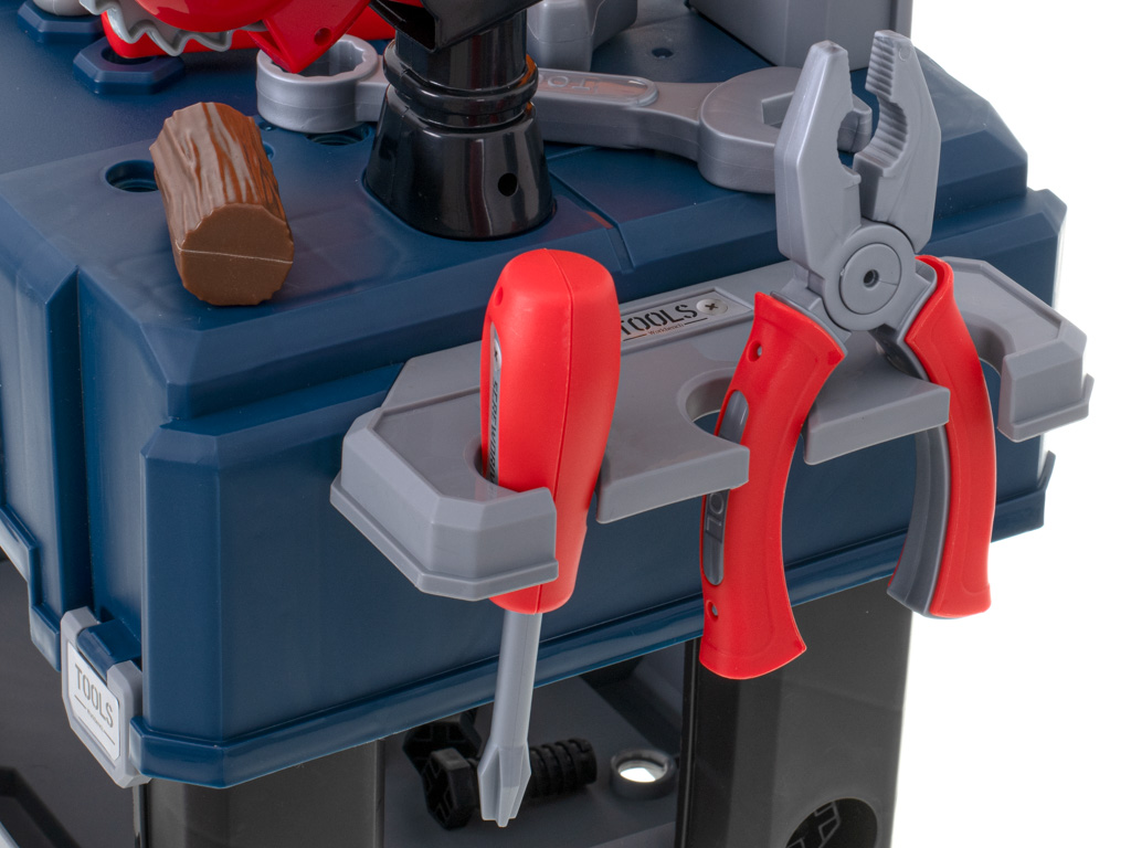 Warsztat zestaw majsterkowicza stolik + narzędzia 65el. - obrazek 5