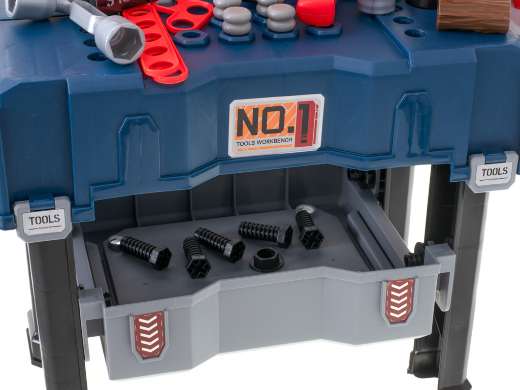 Warsztat zestaw majsterkowicza stolik + narzędzia 65el. - obrazek 8