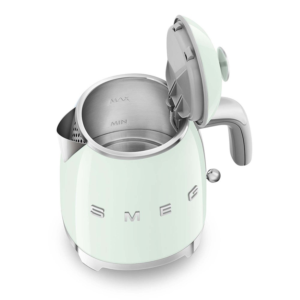 Czajnik SMEG model KLF05PGEU mini 0,8L pastelgreen - obrazek 4