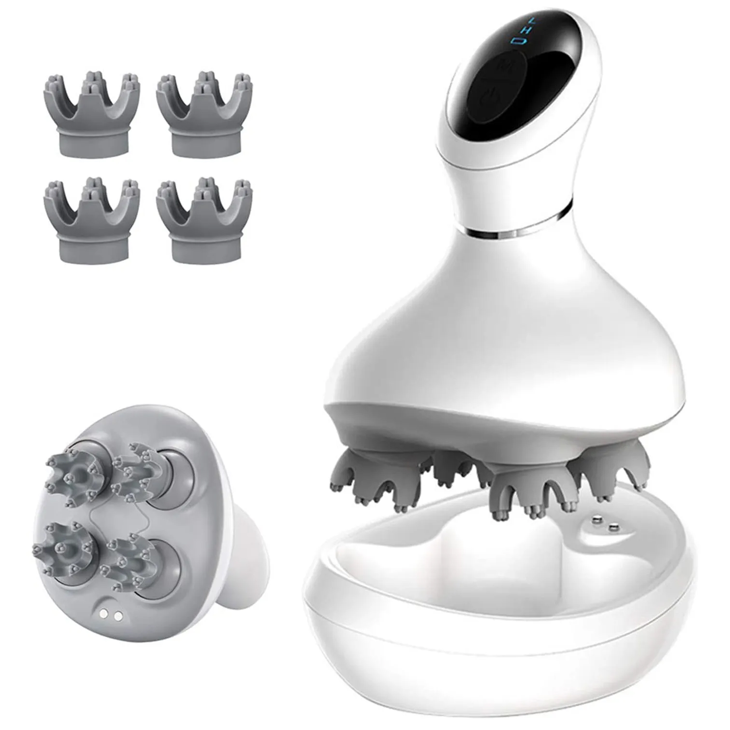 ELEKTRYCZNY MASAŻER WIBRACYJNY DO SKÓRY GŁOWY CIAŁA KARKU RELAKSACYJNY - obrazek 3