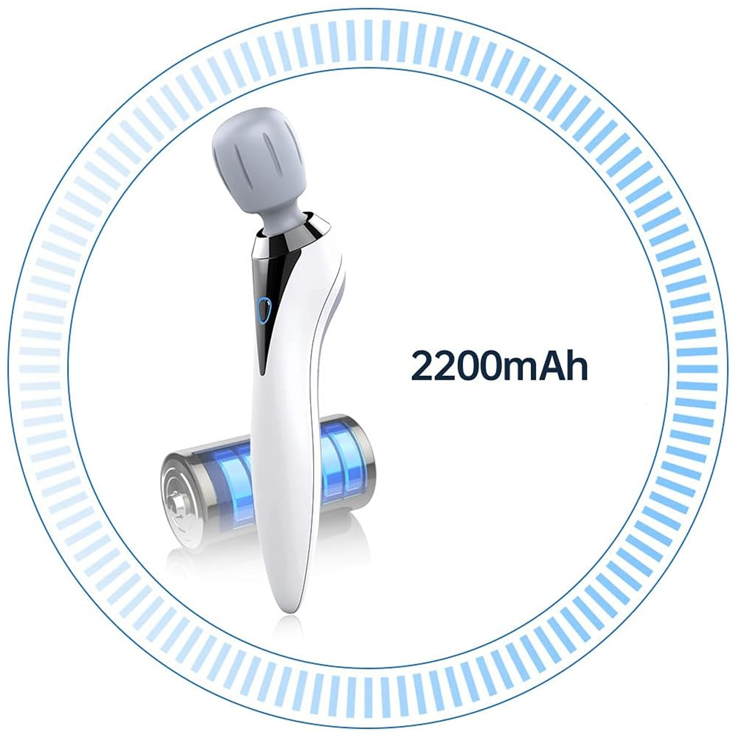 MASAŻER WIBRACYJNY PRZENOŚNY DO MASAŻU DLA KOBIET PREMIUM - obrazek 4