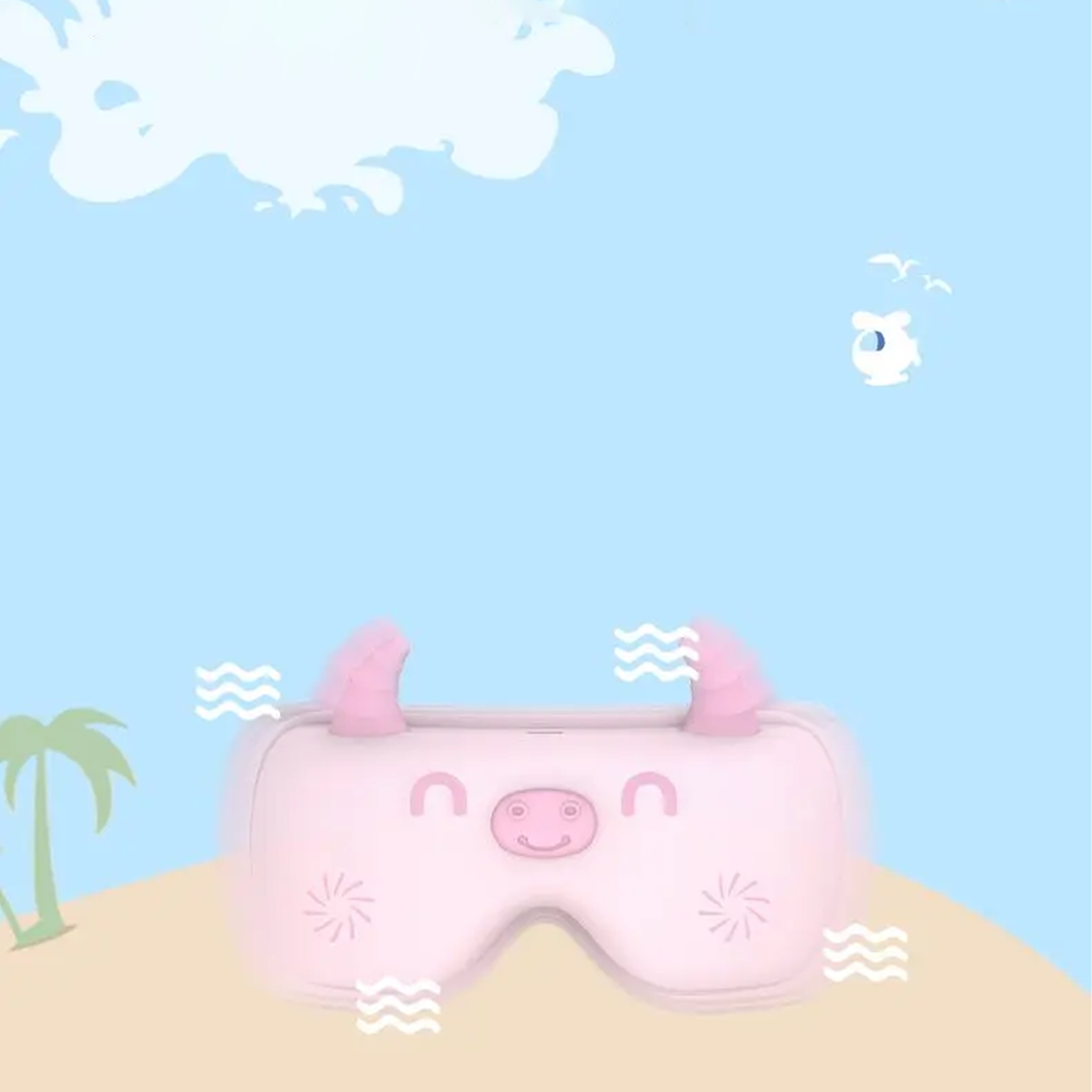 ELEKTRYCZNY INTELIGENTNY MASAŻER DO OCZU DLA DZIECI PODGRZEWANY - obrazek 7