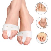 SILIKONOWY KLIN Z OSŁONĄ SEPARATOR NA HALUKSY HALUXY HALLUKS KOMPLET 2 szt