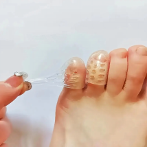 10 x Silikonowe Ochraniacze Separatory Ochronne na Palce Stóp i Dłoni