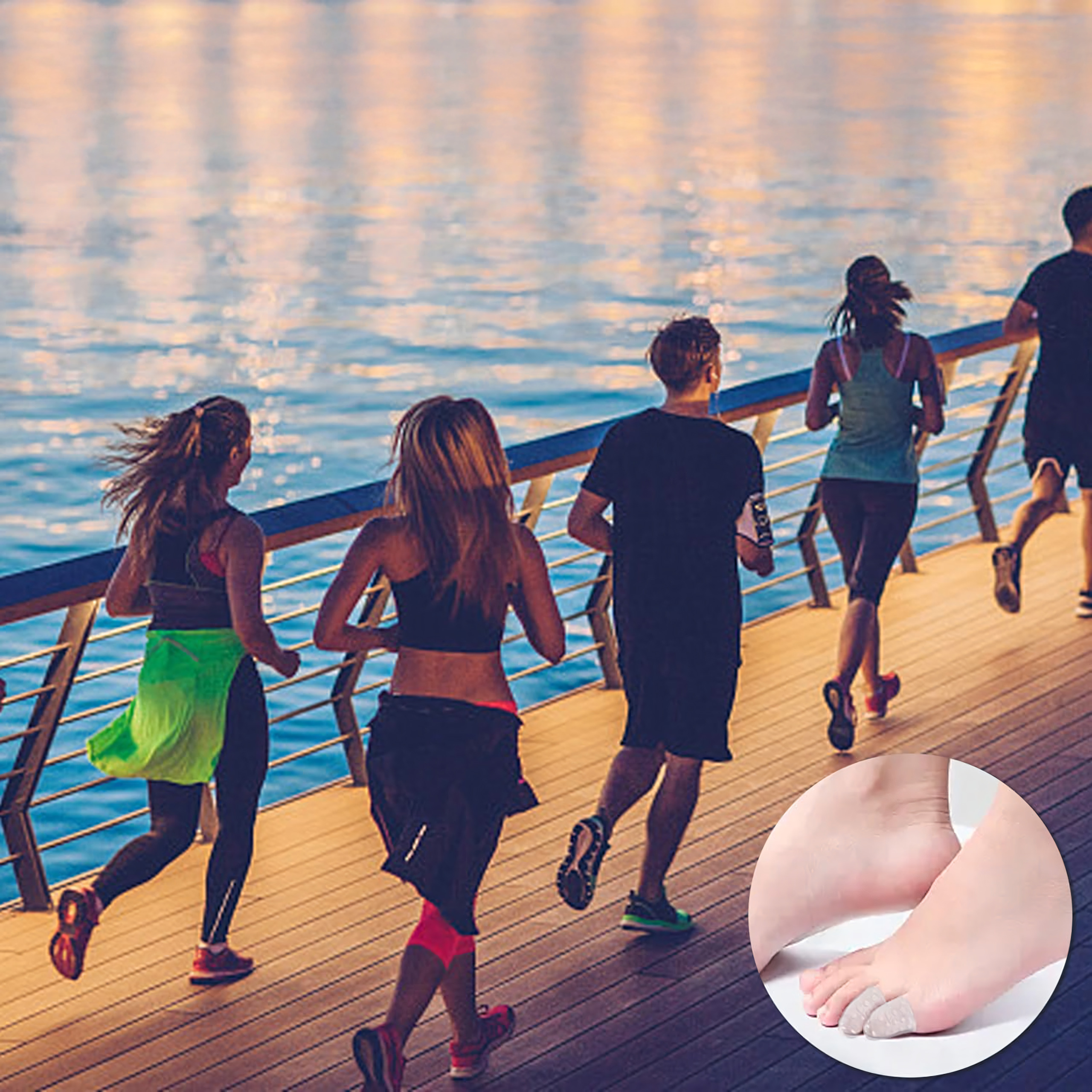 10 x Silikonowe Ochraniacze Separatory Ochronne na Palce Stóp i Dłoni - obrazek 6