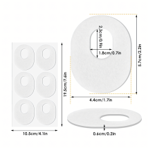 Plastry Poduszki na Pęcherze Odciski Otarcia Ochronne na Nogi Stopy 24 szt