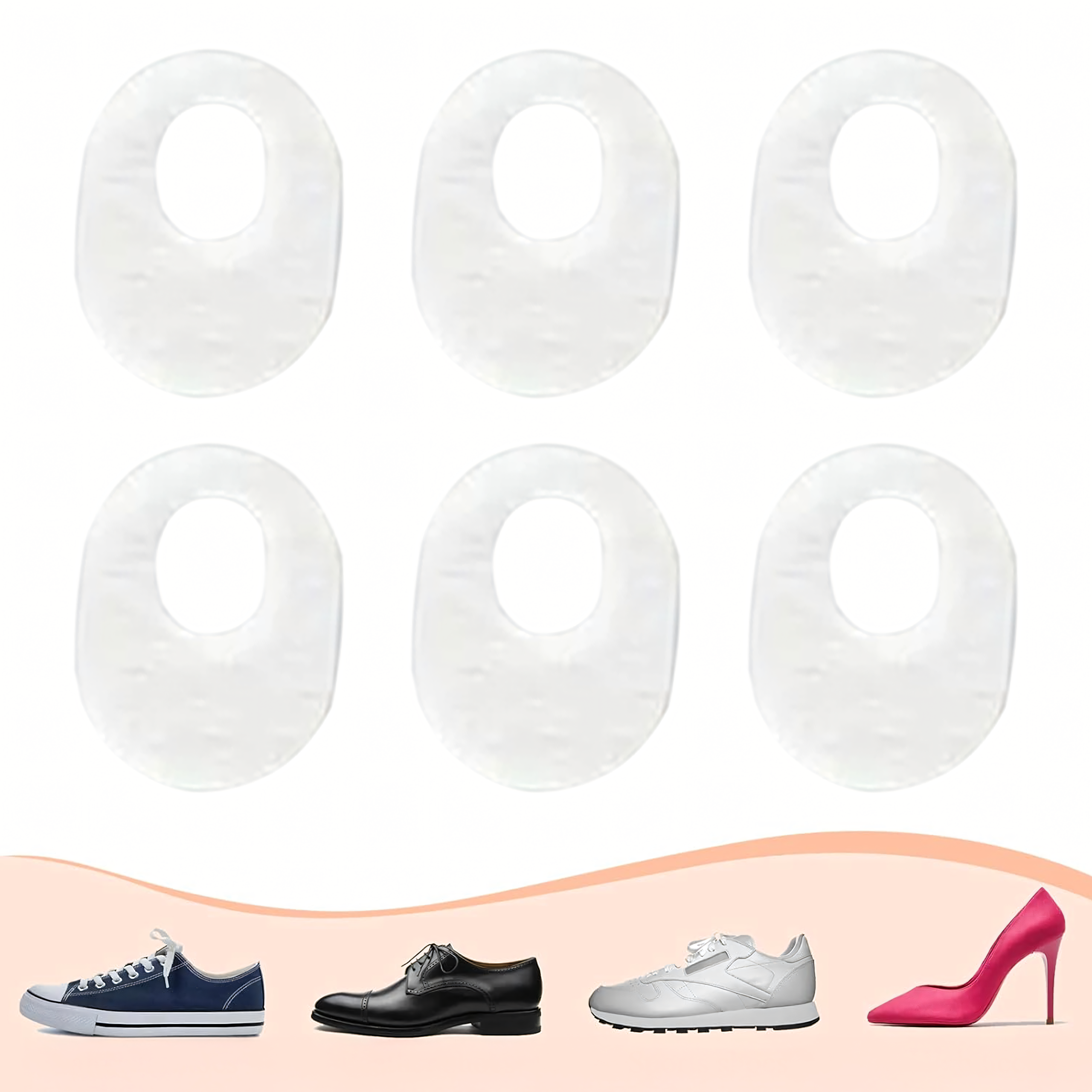 Plastry Poduszki na Pęcherze Odciski Otarcia Ochronne na Nogi Stopy 24 szt - obrazek 6