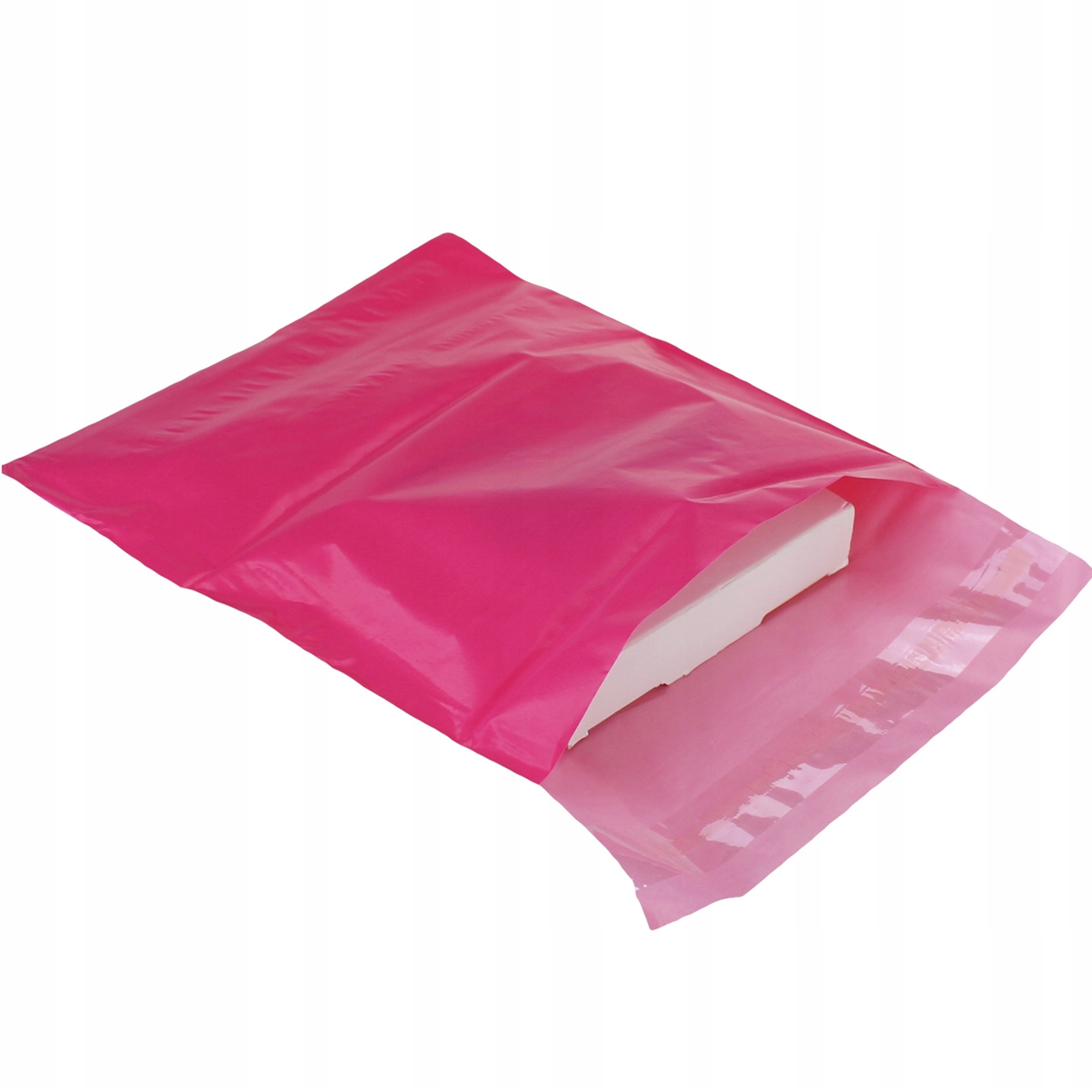 FOLIOPAKI KURIERSKIE KOPERTY RÓŻOWE CIEMNY RÓŻOWY FUKSJA 190x250 B5 50 szt - obrazek 3