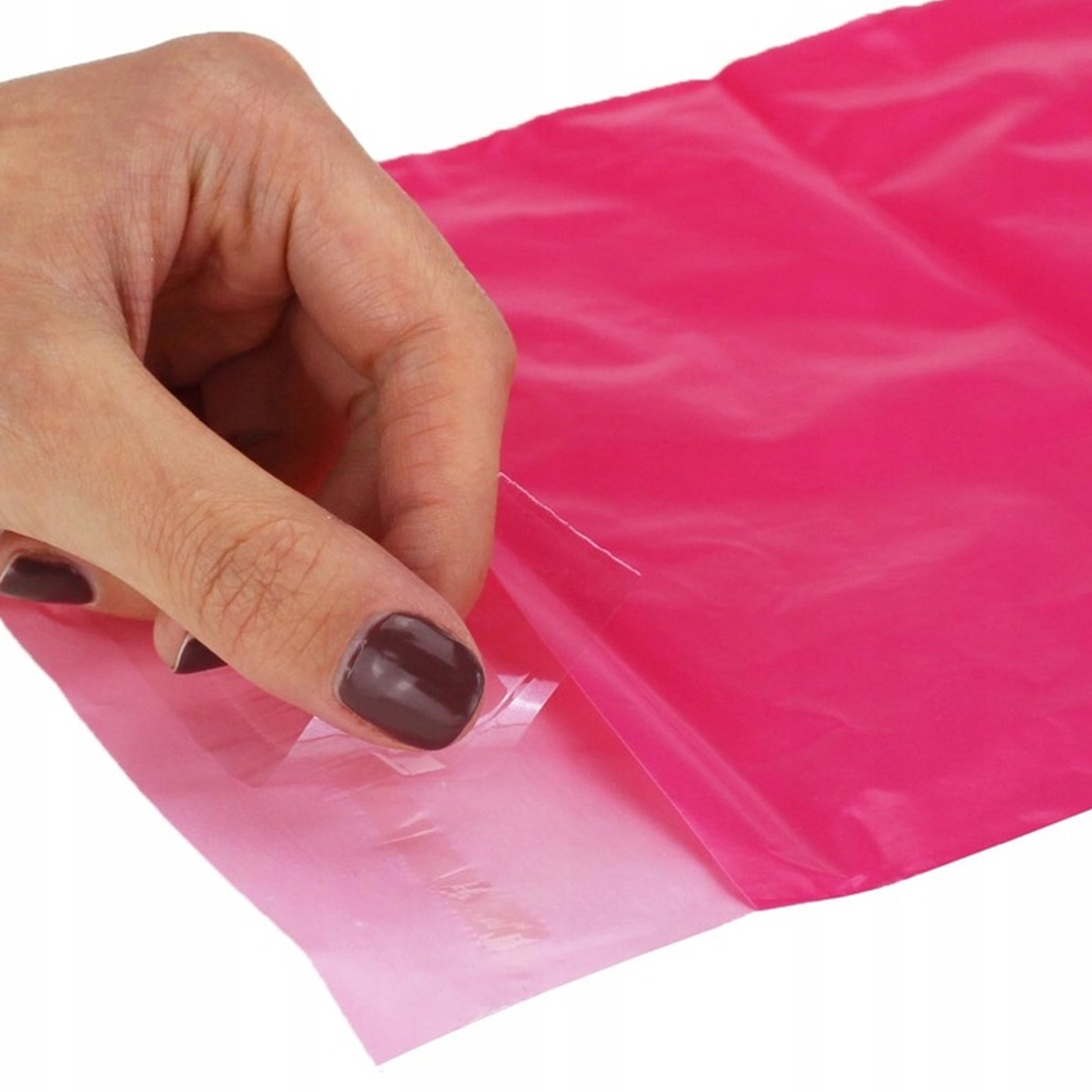 FOLIOPAKI KURIERSKIE KOPERTY RÓŻOWE CIEMNY RÓŻOWY FUKSJA 190x250 B5 50 szt - obrazek 7