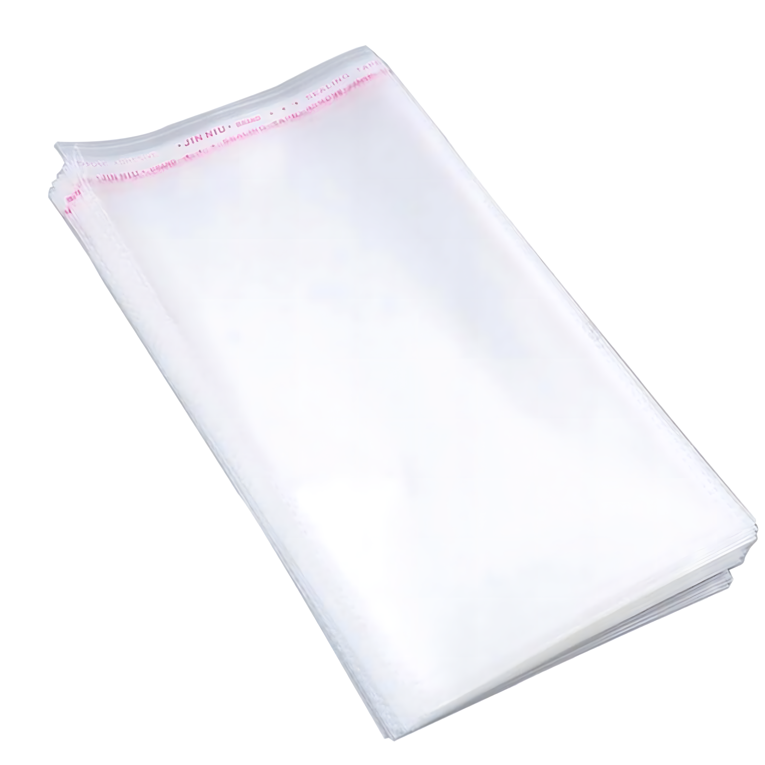 WORECZKI TOREBKI CELOFANOWE CELOFAN FOLIOWE BG OPP ZAKLEJANE 16x20 100 szt - obrazek 3