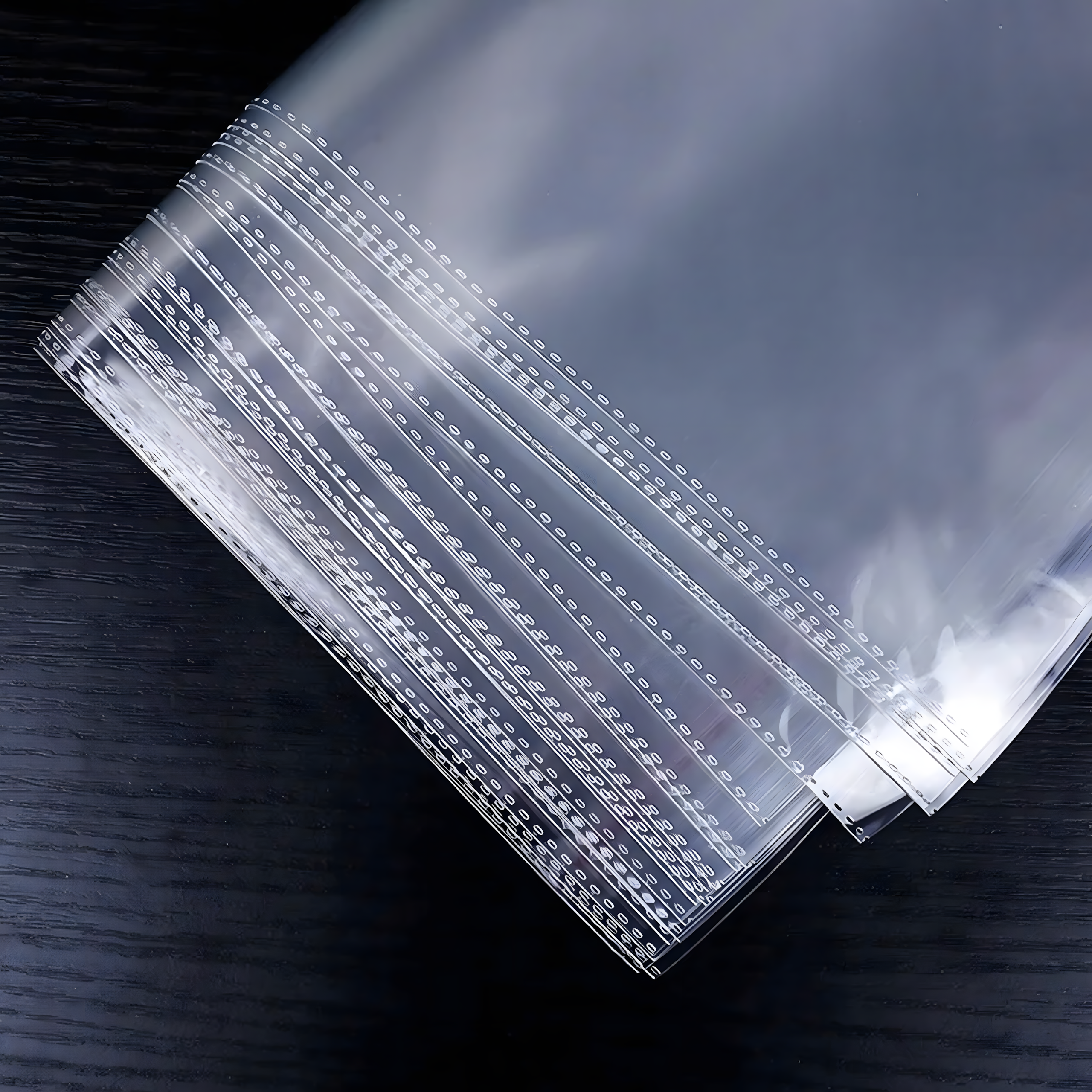 WORECZKI TOREBKI CELOFANOWE CELOFAN FOLIOWE BG OPP ZAKLEJANE 16x20 100 szt - obrazek 8