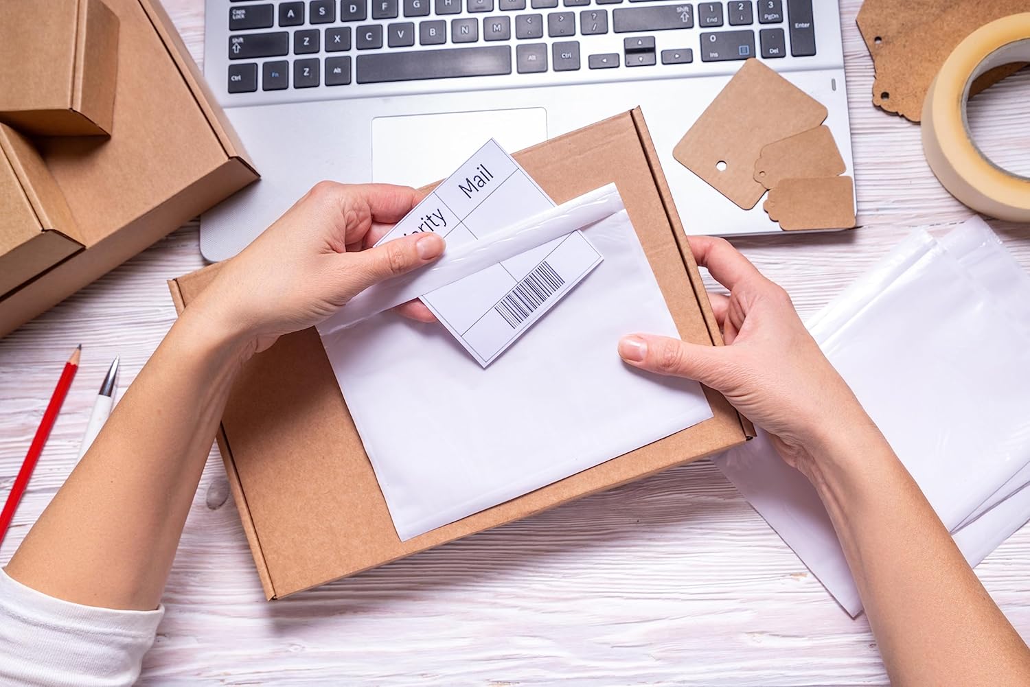 KOPERTY KURIERSKIE PRZYLGI KANGURKI C5 235x175mm MOCNE OPAKOWANIE 100 SZTUK - obrazek 3