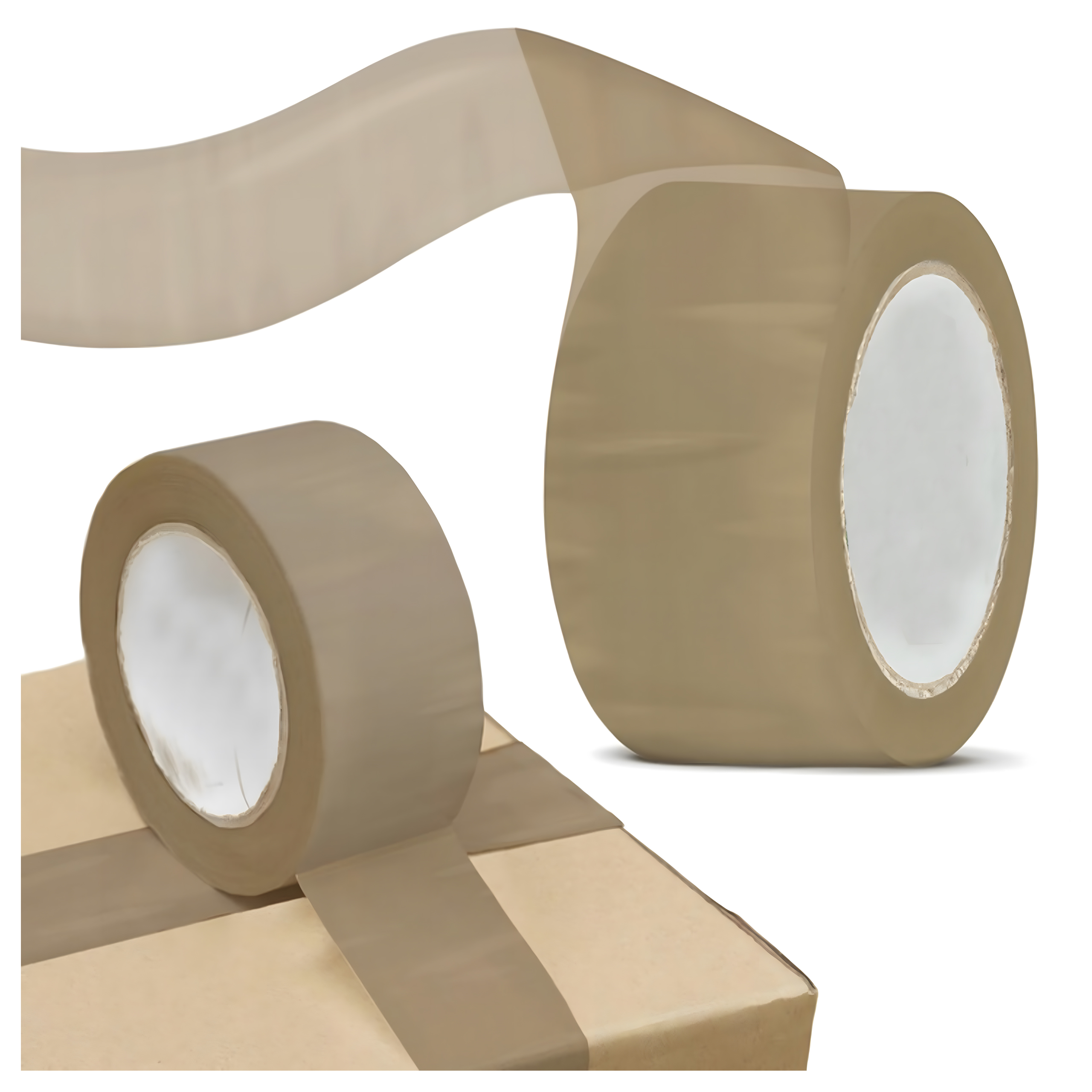 Taśma Pakowa Klejąca Super Jakość Mocna Wytrzymała Brązowa 48x100 1 szt