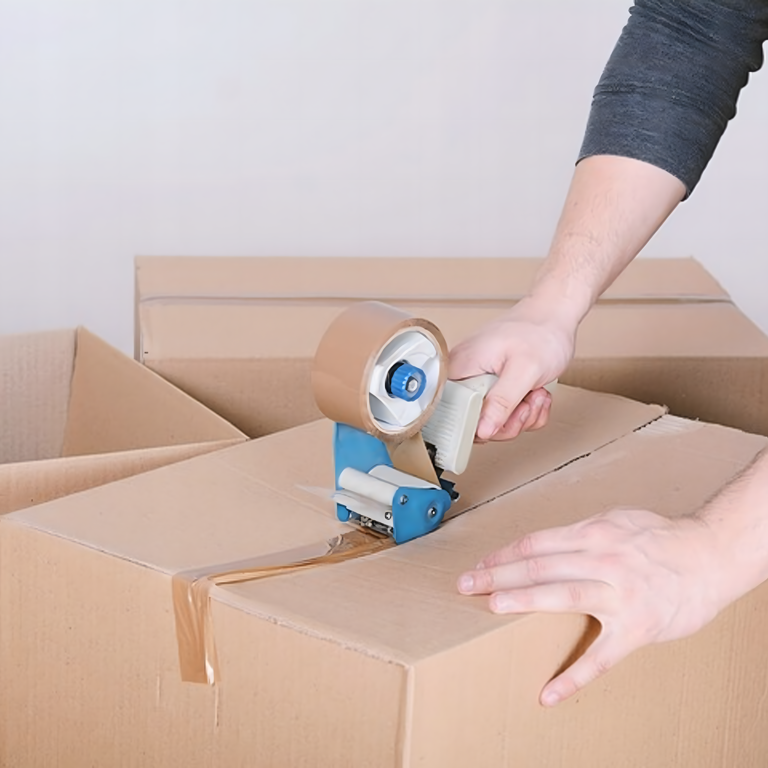 Taśma Pakowa Klejąca Super Jakość Mocna Wytrzymała Brązowa 48x100 1 szt - obrazek 5