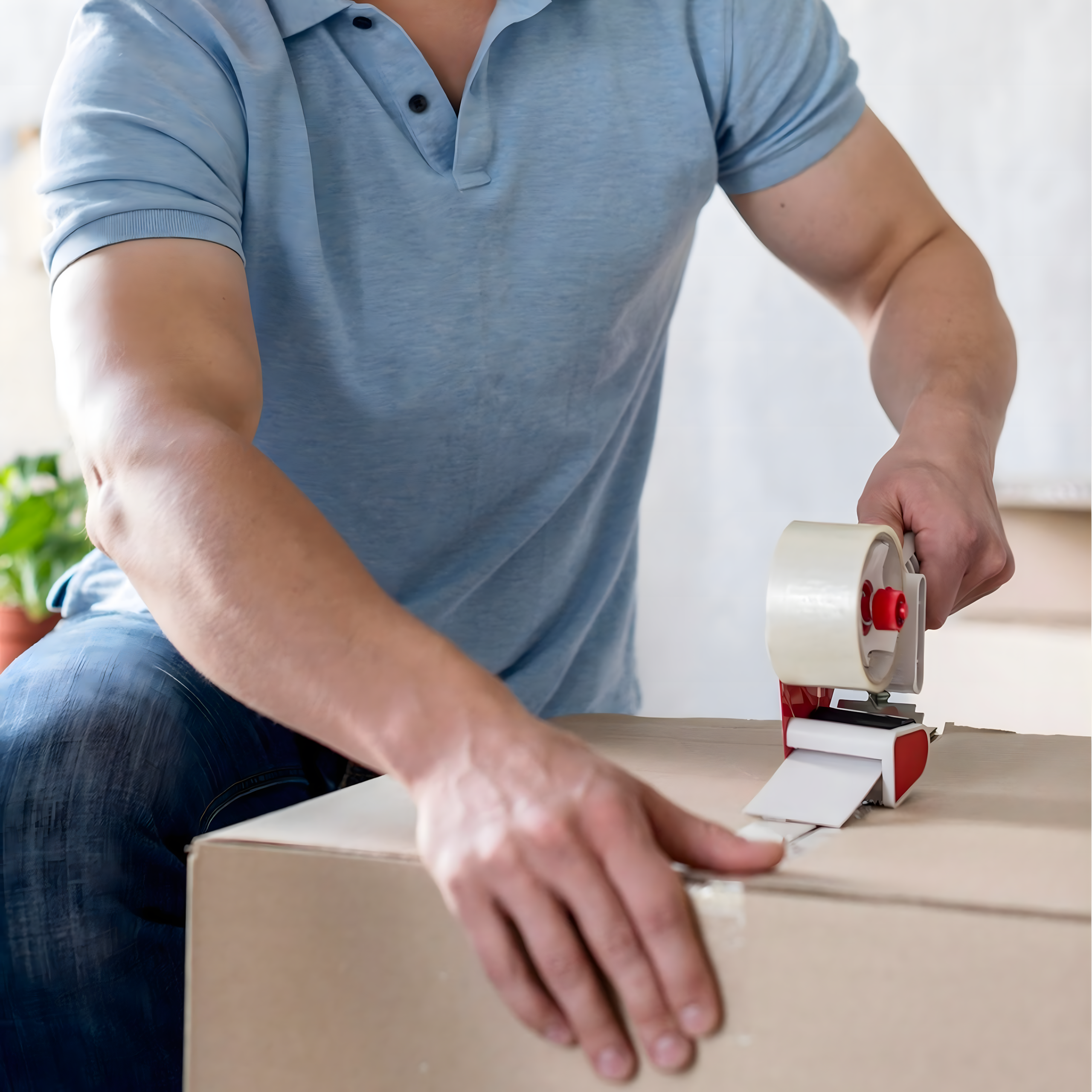 Taśma Pakowa Klejąca Super Jakość Mocna Wytrzymała Transparentna 48x100 - obrazek 4