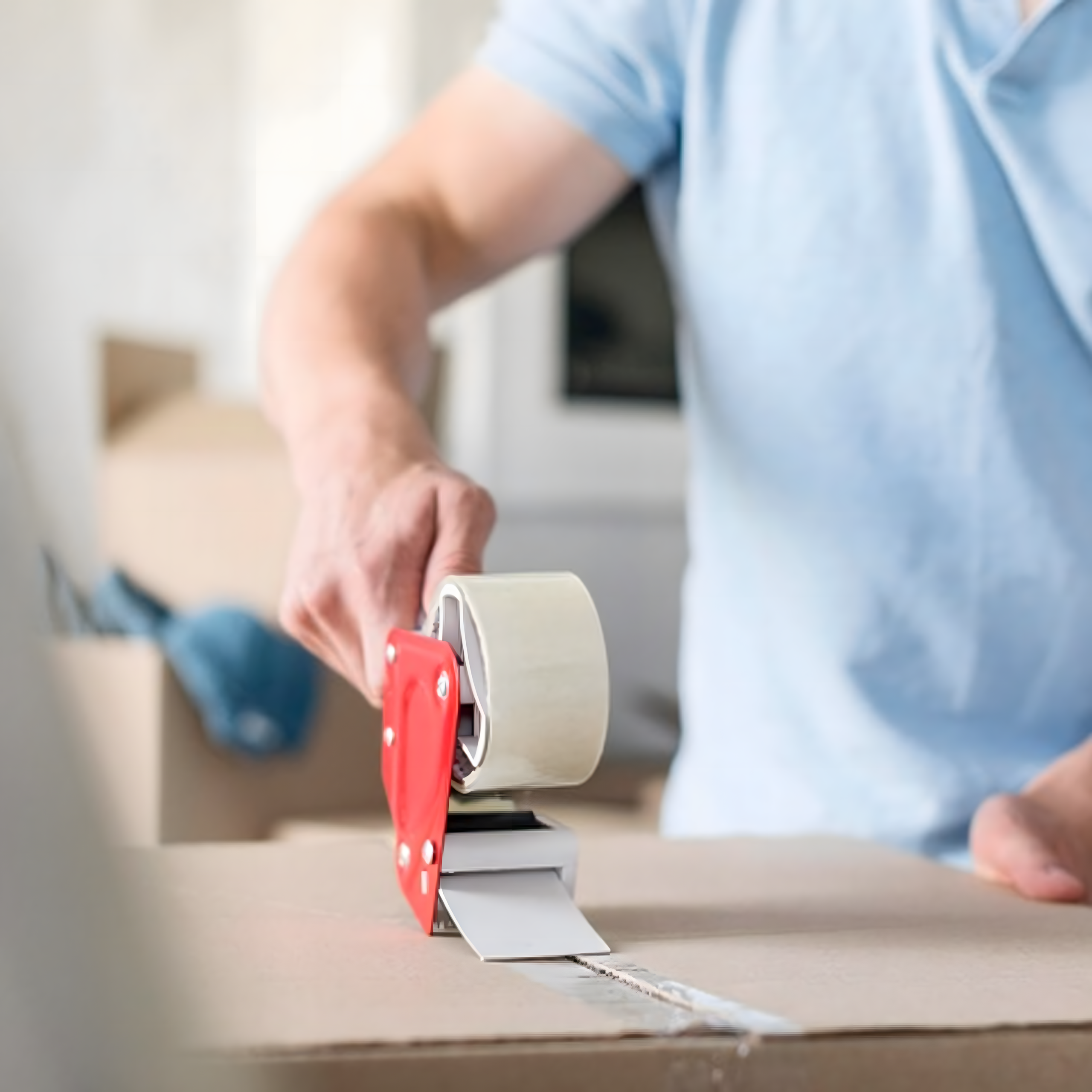 Taśma Pakowa Klejąca Super Jakość Mocna Wytrzymała Transparentna 48x100 - obrazek 5