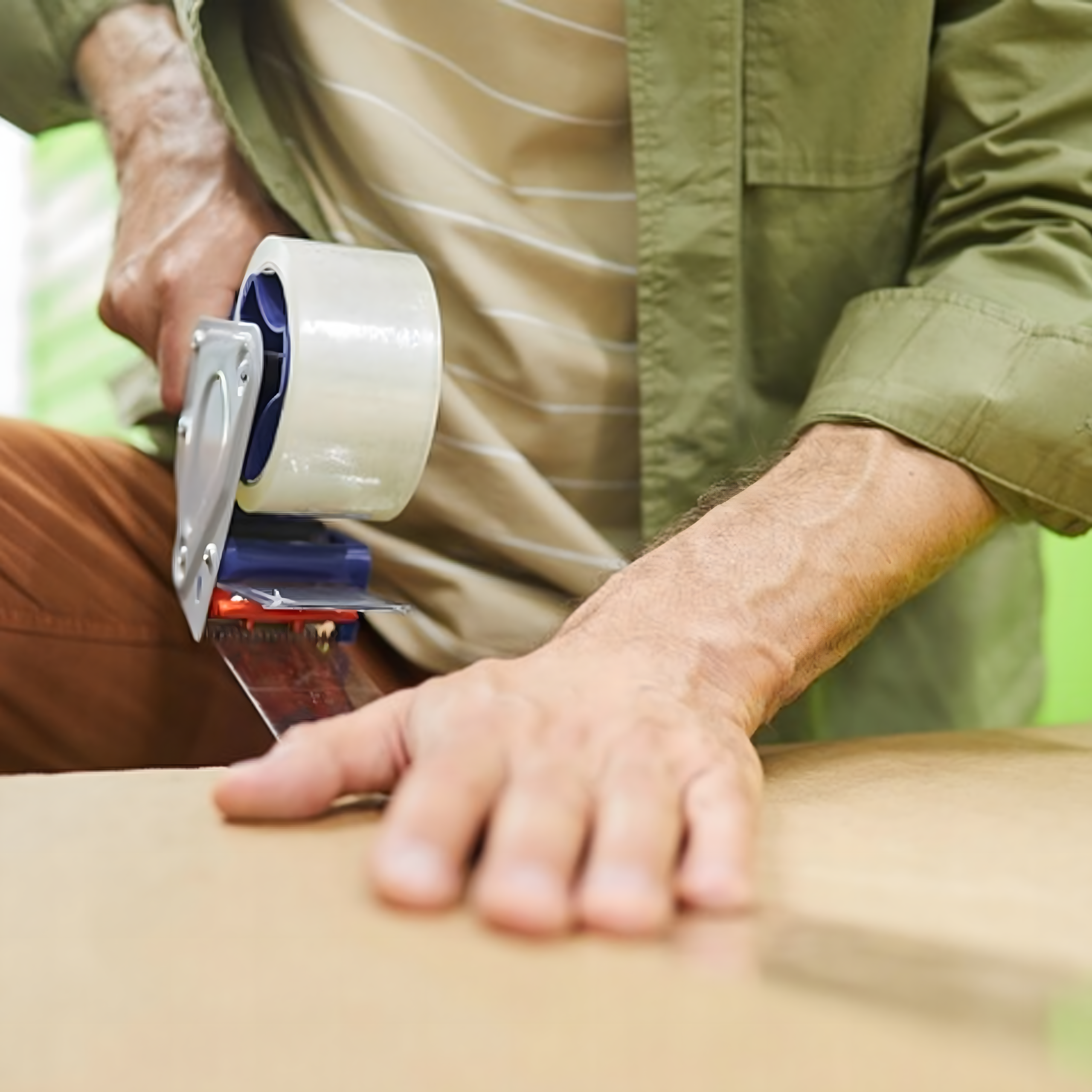 Taśma Pakowa Klejąca Super Jakość Mocna Wytrzymała Transparentna 48x100 - obrazek 6