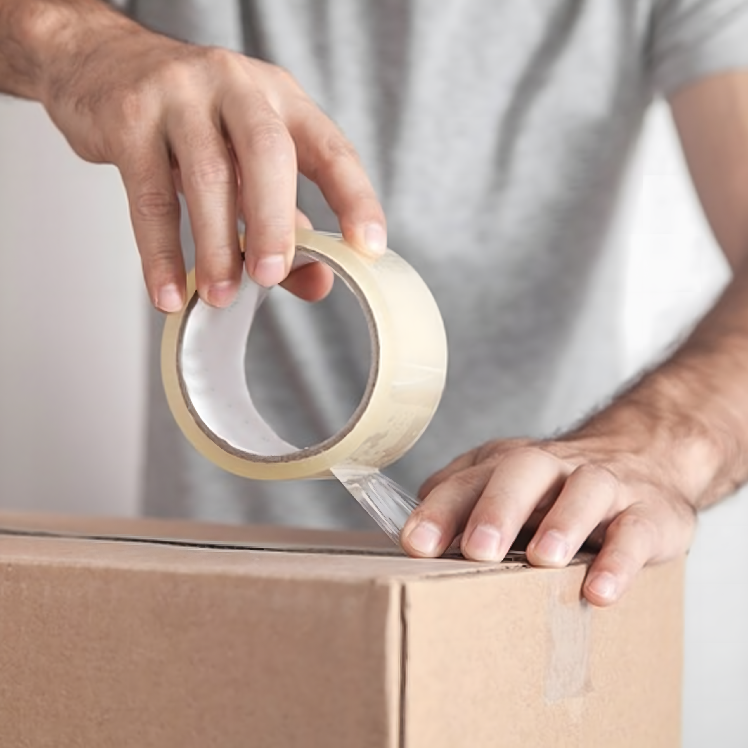 Taśma Pakowa Klejąca Super Jakość Mocna Wytrzymała Transparentna 48x100 - obrazek 8