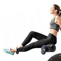 ZESTAW EPP DO MASAŻU CIAŁA MIĘŚNI WAŁEK ROLLER PIŁKA DUOBALL FITNESS