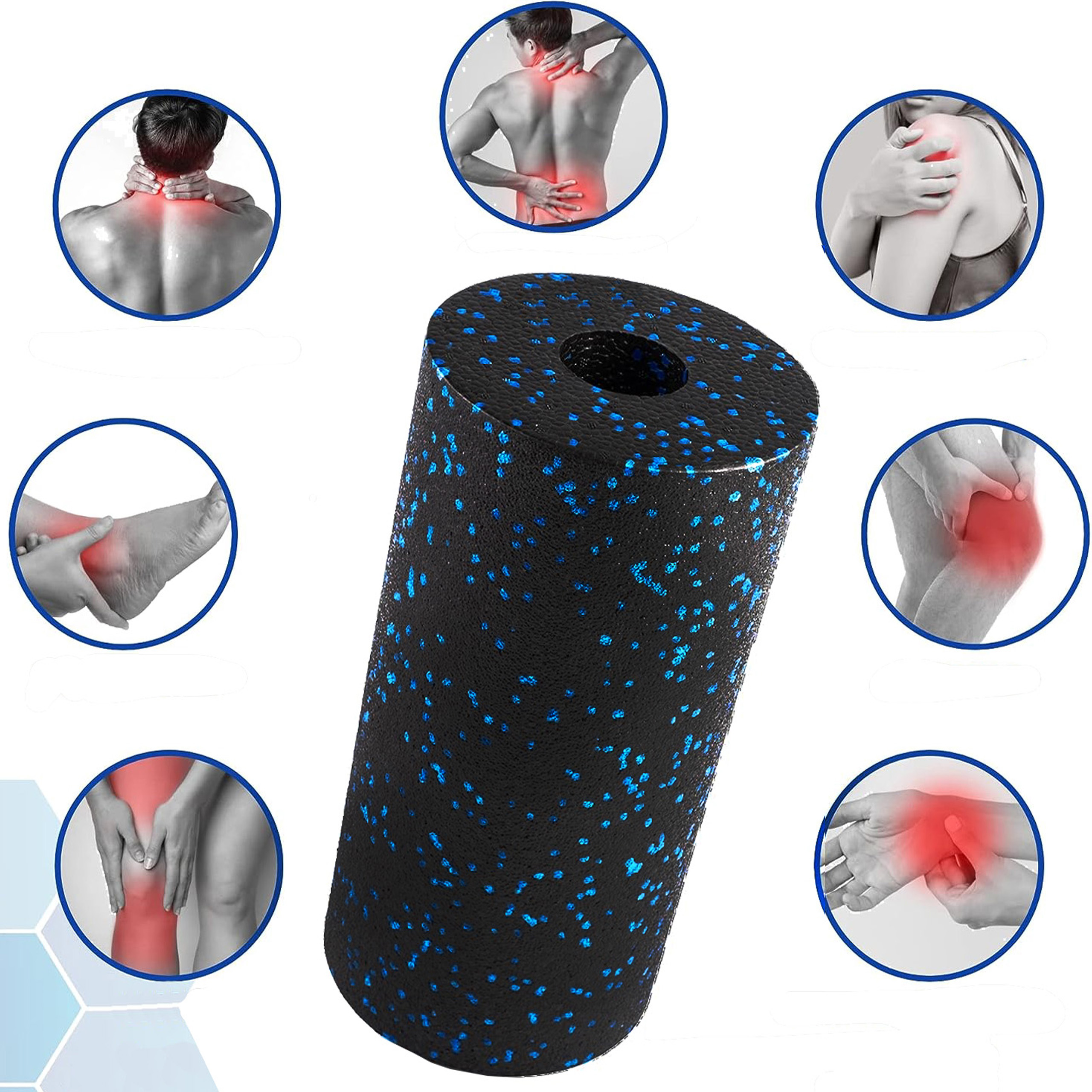 ZESTAW EPP DO MASAŻU CIAŁA MIĘŚNI WAŁEK ROLLER PIŁKA DUOBALL FITNESS - obrazek 7