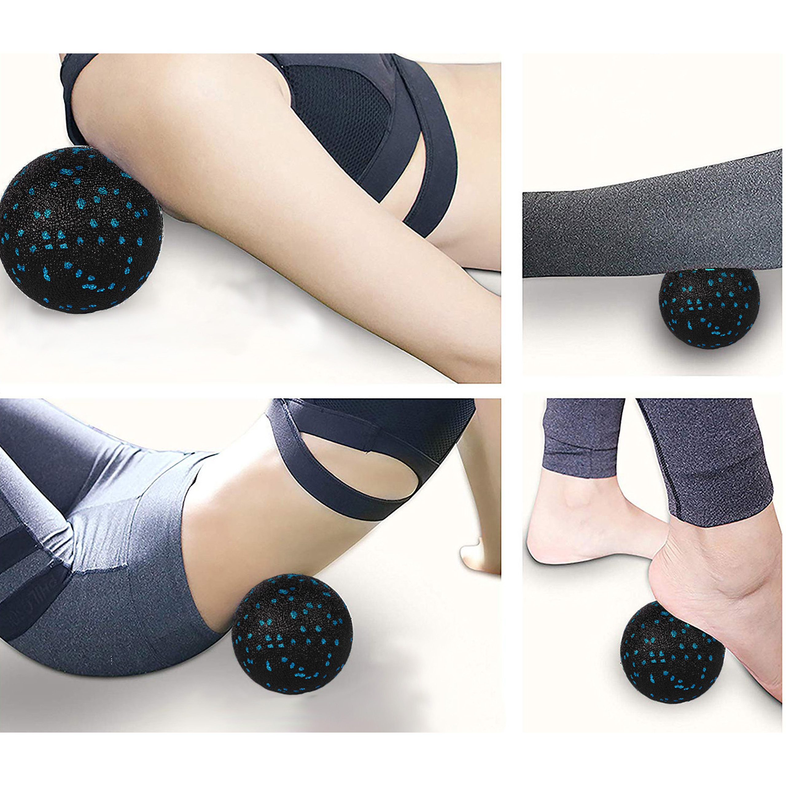 ZESTAW EPP DO MASAŻU CIAŁA MIĘŚNI WAŁEK ROLLER PIŁKA DUOBALL FITNESS - obrazek 10