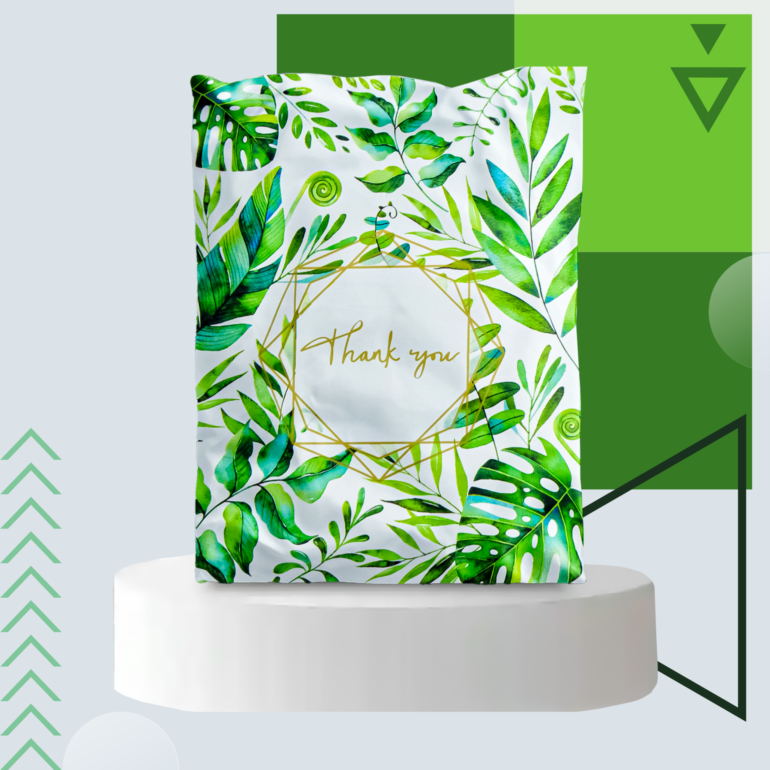 FOLIOPAKI KURIERSKIE MOCNE KOPERTY FOLIOWE 255x370 THANK YOU 50szt - obrazek 5