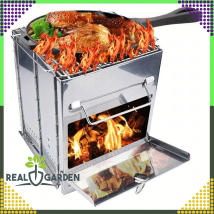 Kuchenka Survivalowa Piec Rakietowy Turystyczny Ogrodowy Przenośny Składany