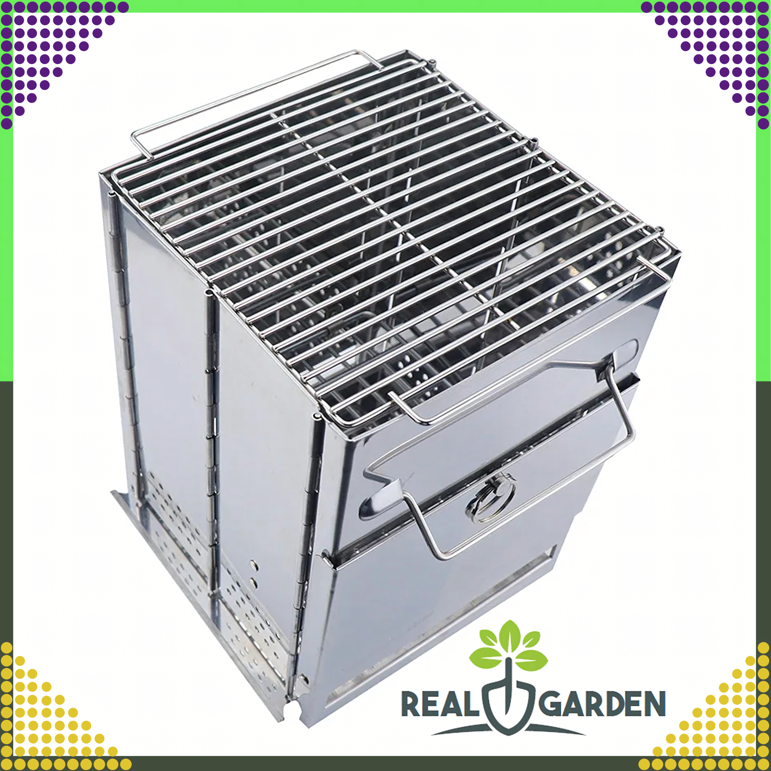 Kuchenka Survivalowa Piec Rakietowy Turystyczny Ogrodowy Przenośny Składany - obrazek 6