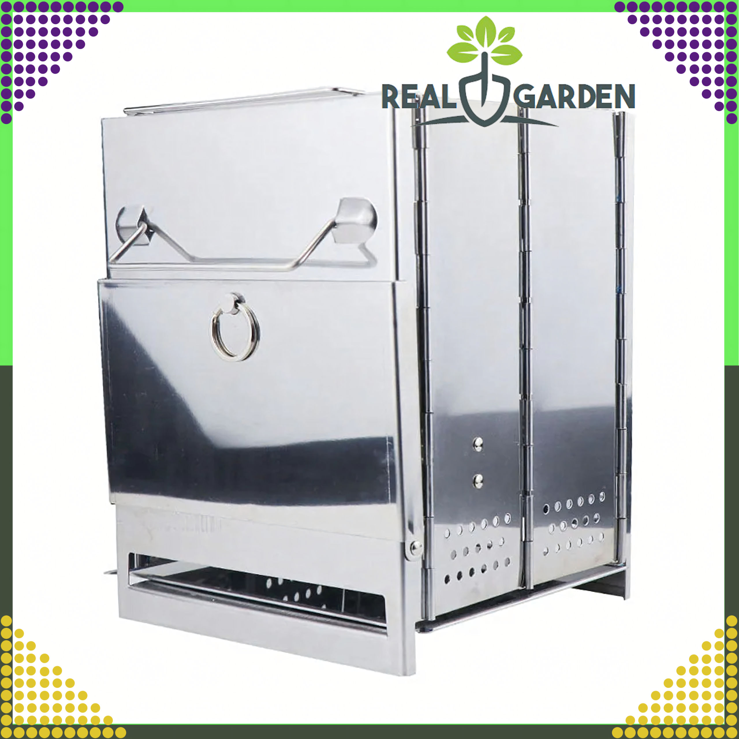 Kuchenka Survivalowa Piec Rakietowy Turystyczny Ogrodowy Przenośny Składany - obrazek 7