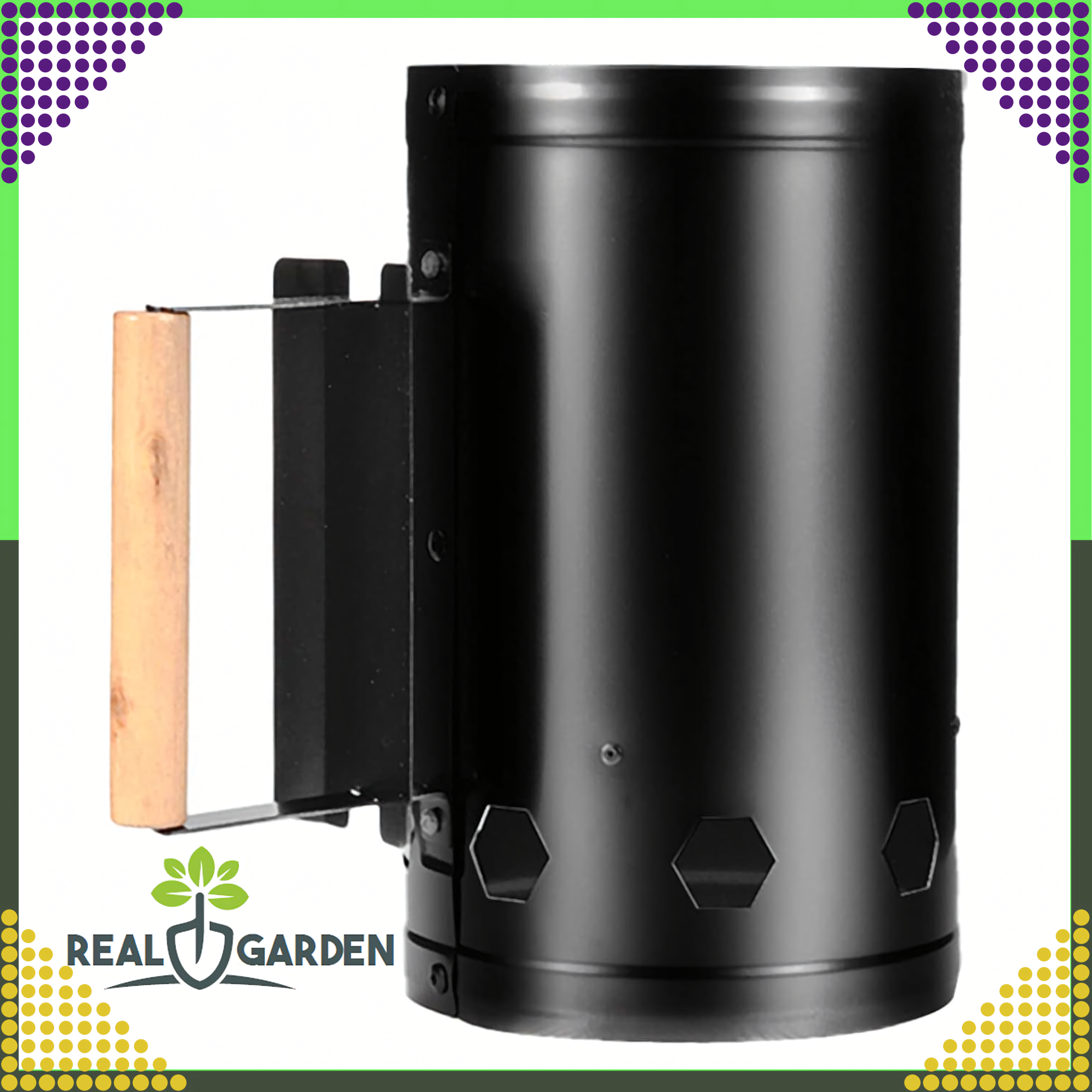 Komin do Rozpalania Grilla Pieca Ogniska Zapalarka Węgla Brykietu Duży