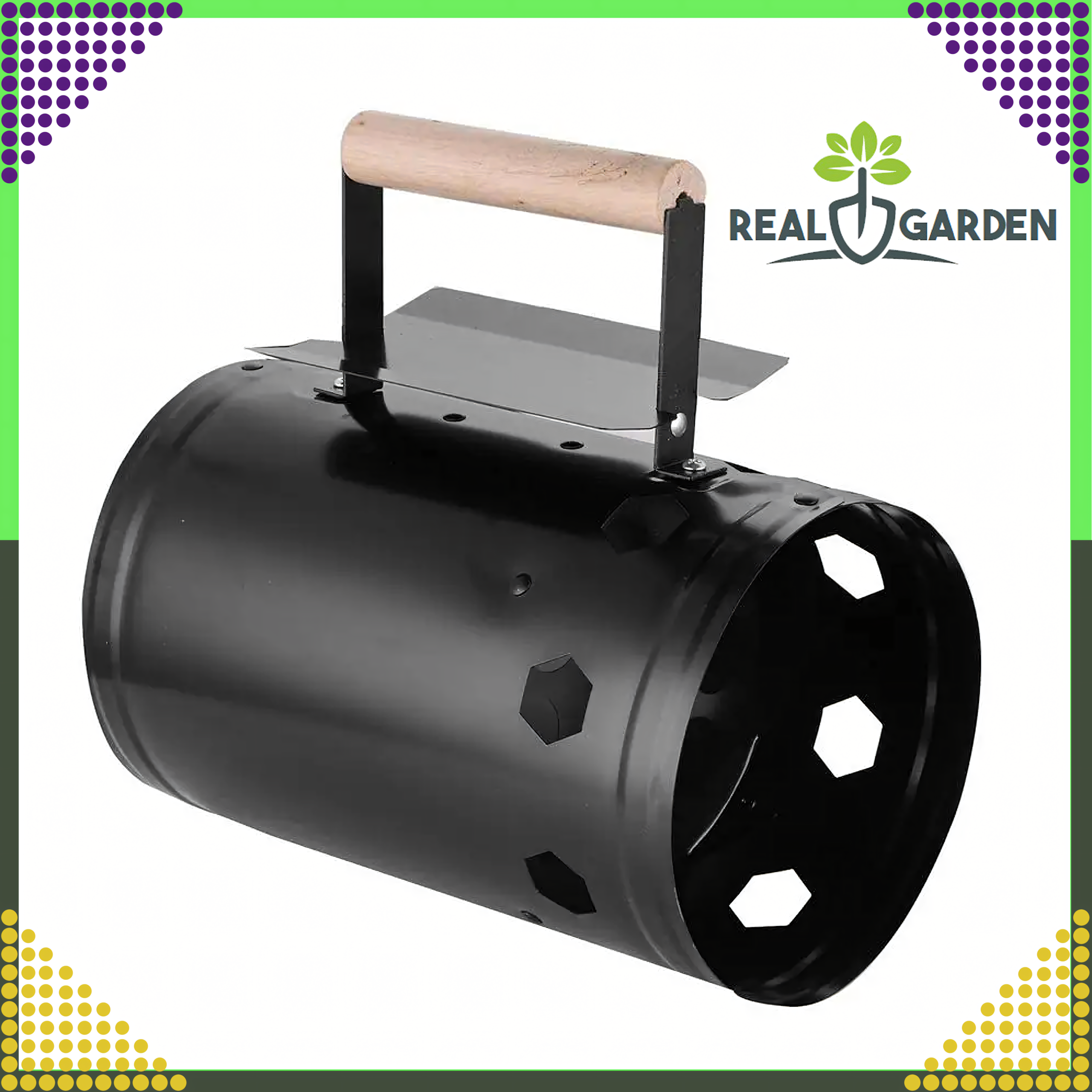 Komin do Rozpalania Grilla Pieca Ogniska Zapalarka Węgla Brykietu Duży - obrazek 3