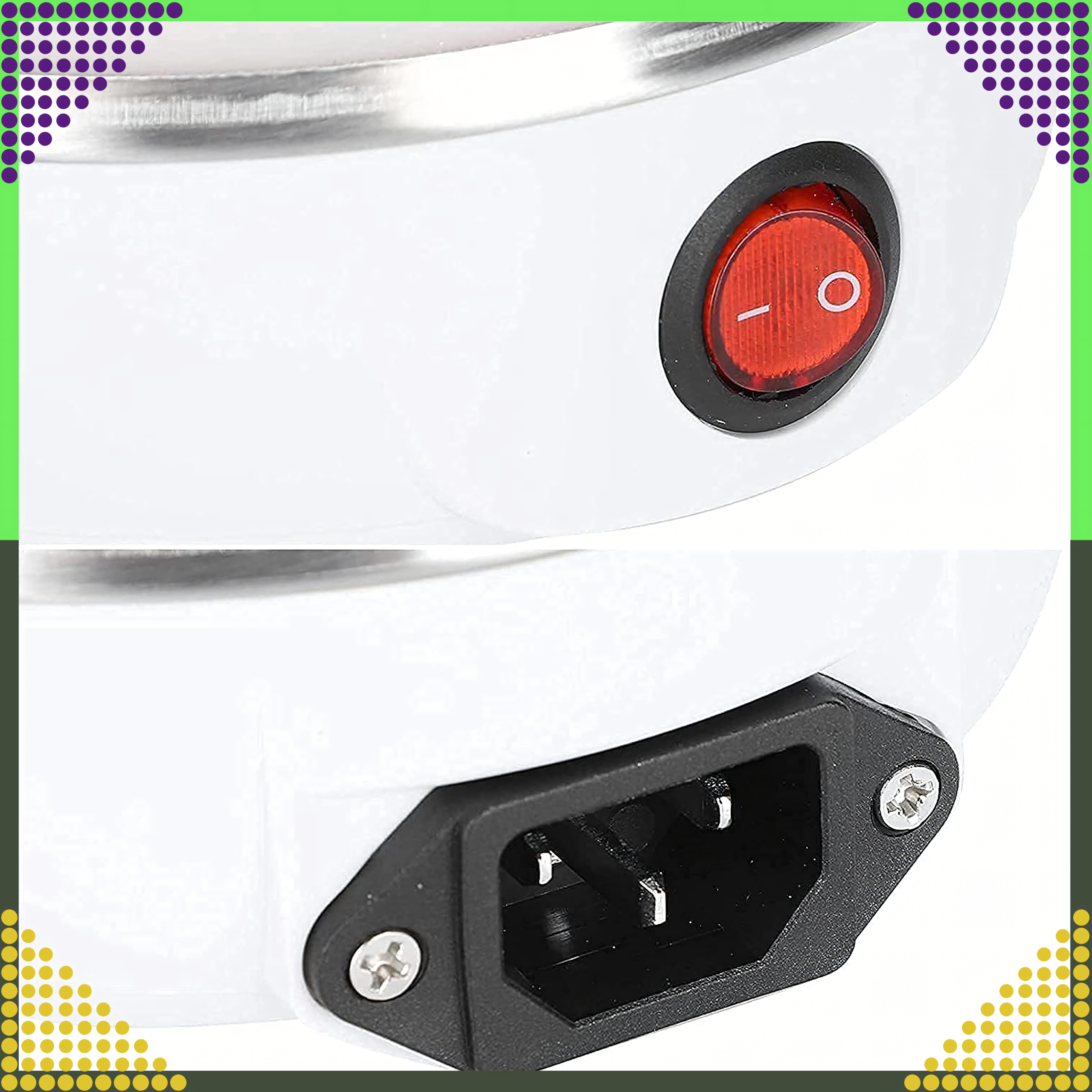 Czajnik Turystyczny Elektryczny 600ml 600W Składany Podróżny Przenośny - obrazek 3