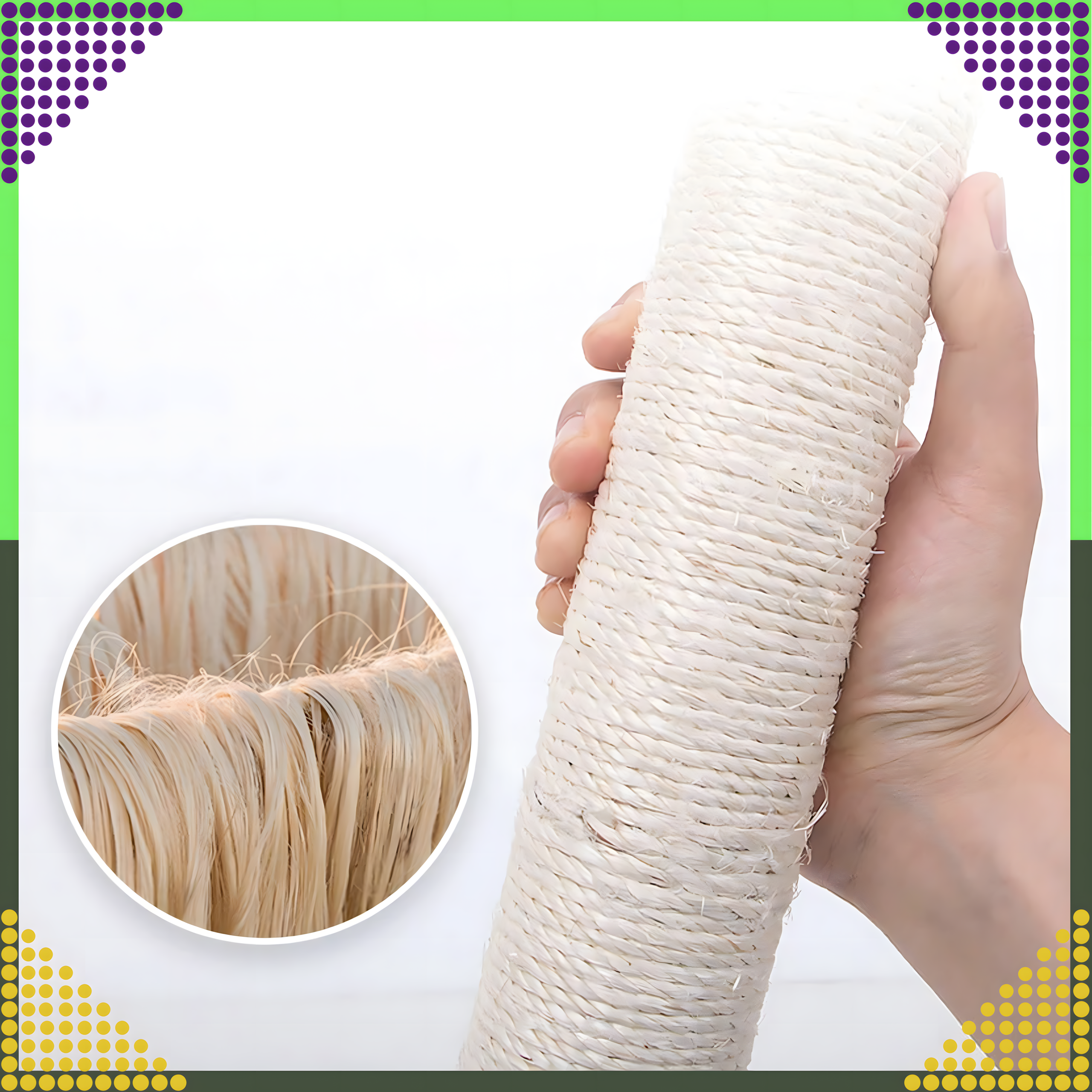 Drapak dla Kota Kotów Kociąt Legowisko Słupek do Drapania Zabawka Piłeczka - obrazek 3