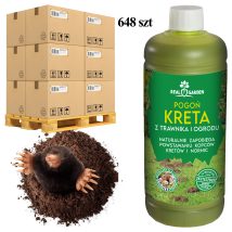 648szt. x 1l Środek Preparat Odstraszacz Na Krety Nornice Gryzonie Bariera 1L Ekologiczny