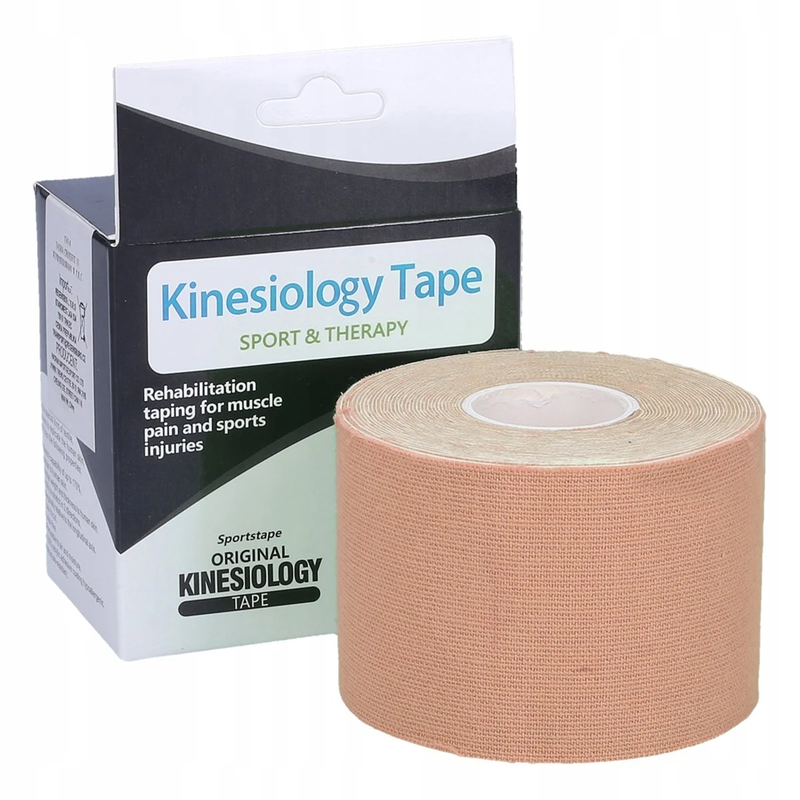 Plastry Tape Tejpy Kinesio Taping Tejp Taśma Kinesio Sport Pro 5Mx5CM - obrazek 3