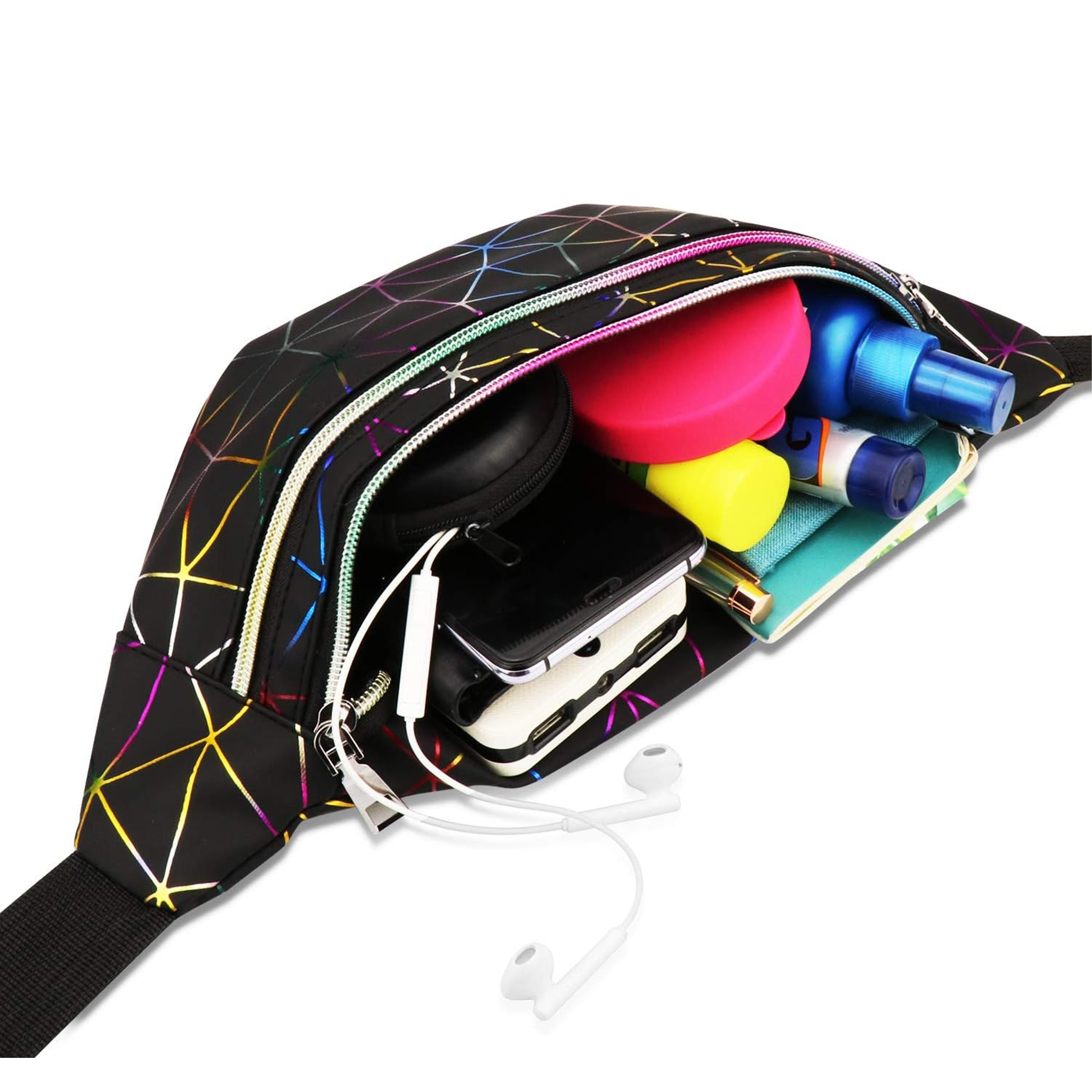 TOREBKA NERKA SASZETKA BIODRÓWKA DAMSKA MĘSKA POJEMNA REGULOWANA SPORTOWA - obrazek 9