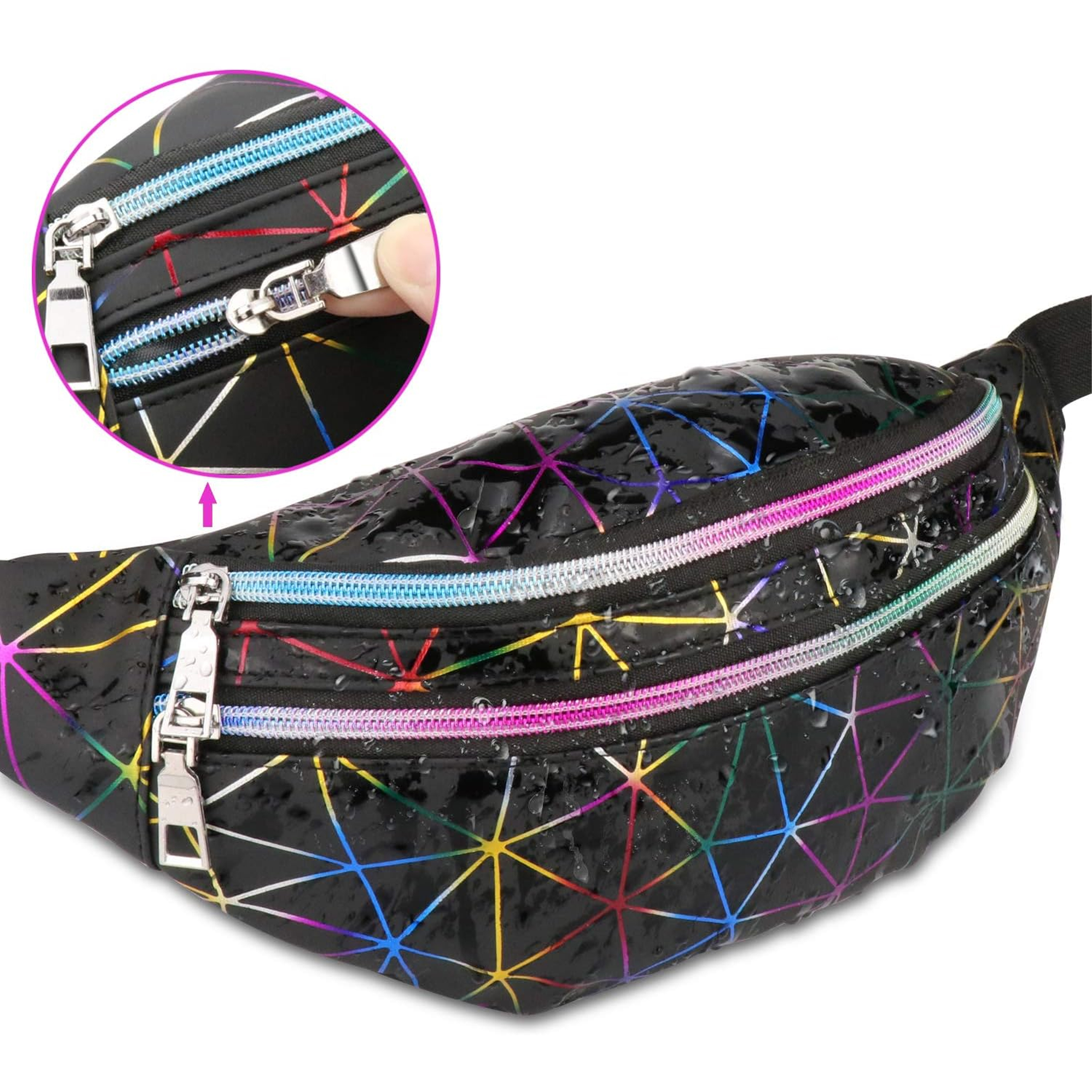 TOREBKA NERKA SASZETKA BIODRÓWKA DAMSKA MĘSKA POJEMNA REGULOWANA SPORTOWA - obrazek 10