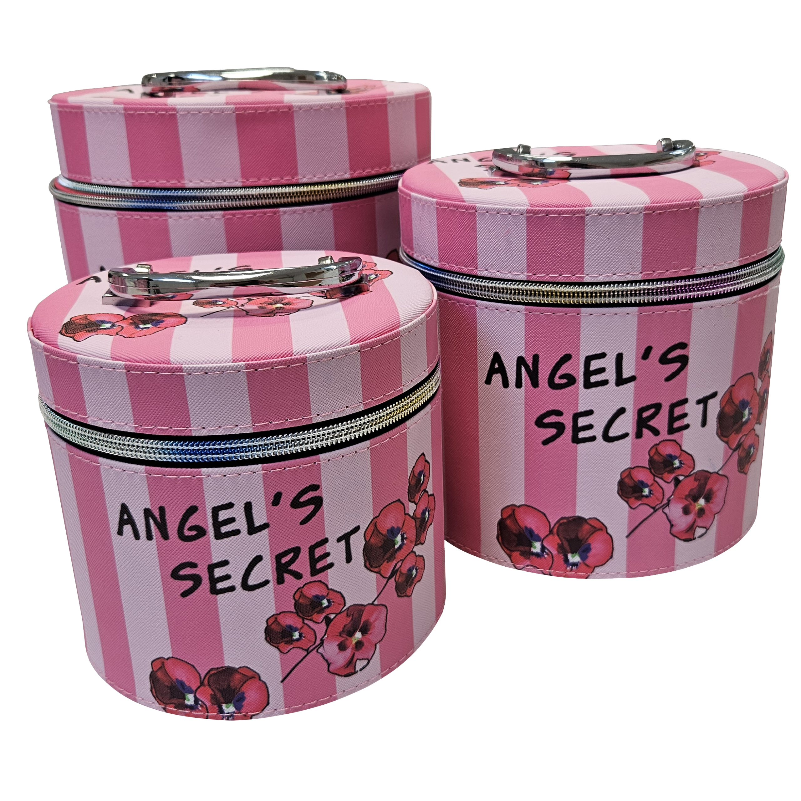 KOSMETYCZKA DAMSKA ORGANIZER KUFEREK NA KOSMETYKI 3w1 - obrazek 3