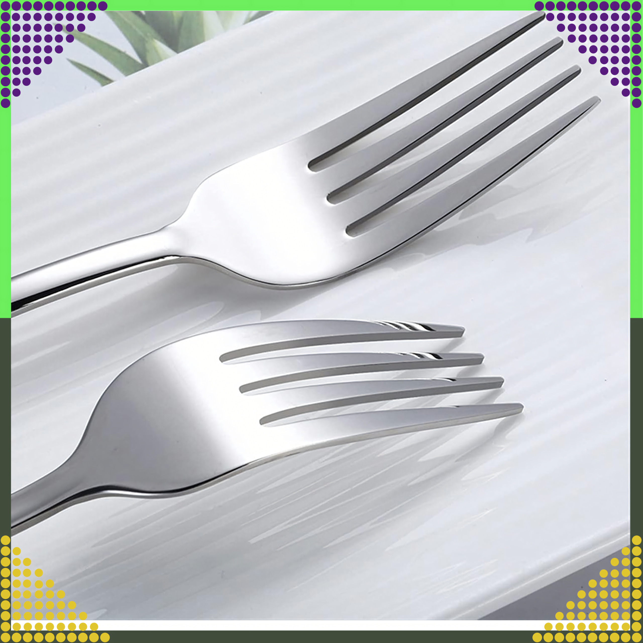 Zestaw Sztućców Nierdzewne Stalowe Srebrne 5 szt na Kemping Grill Survival - obrazek 10