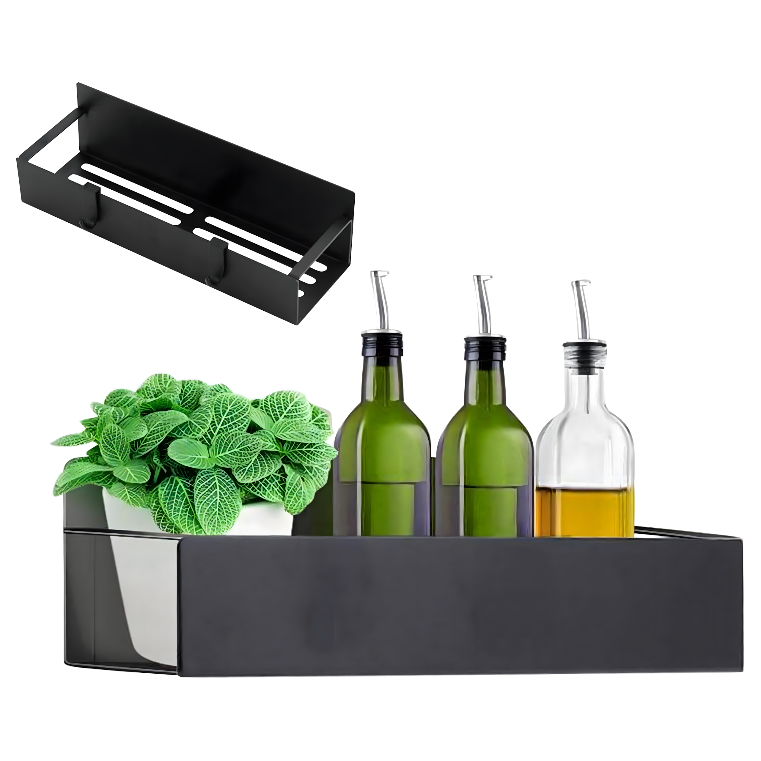 Półka Magnetyczna Organizer Kuchenny na Lodówkę Pralkę Przyprawy 2 szt - obrazek 9