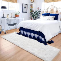 Dywan Plusz Mięciutki Shaggy Gęsty Włochacz Duży Puchaty do Salonu 120x80cm