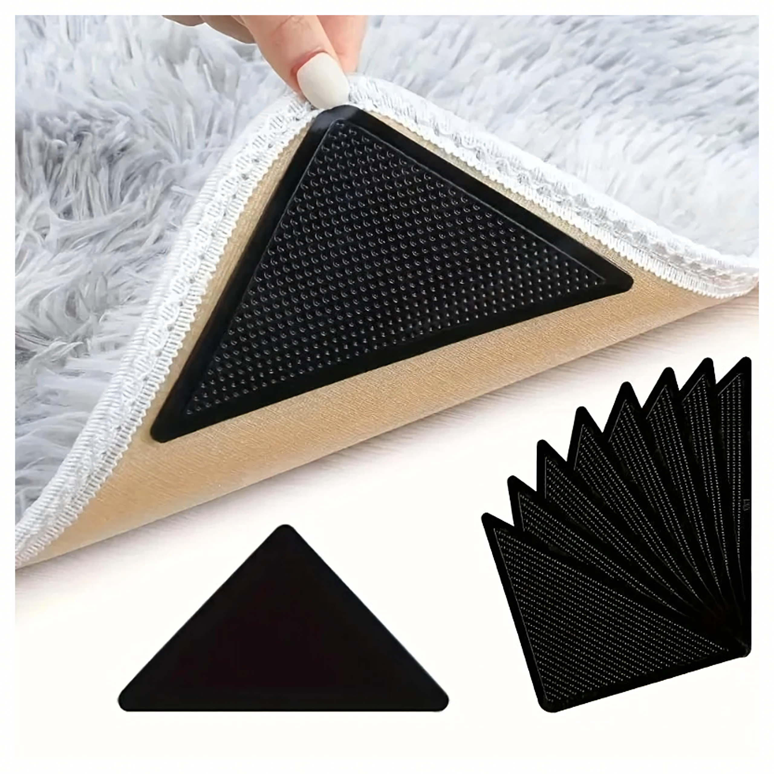 8x Naklejki Podkładki Podkładka Antypoślizgowe pod Dywan Wykładzinę - obrazek 11