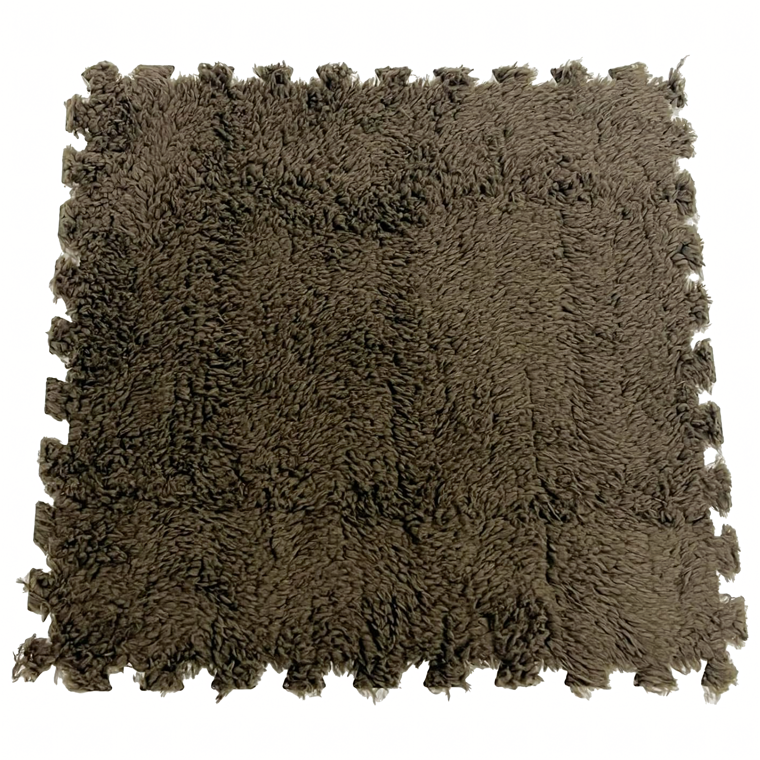 12x Puzzle Piankowe EVA Mata Pluszowa Dywan Podłogowa Brązowe 30x30cm - obrazek 3