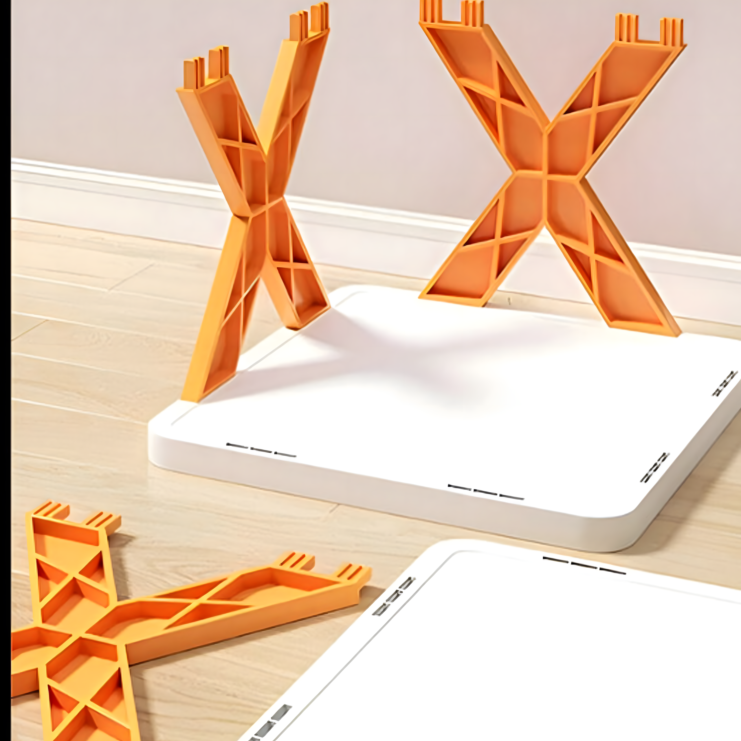 Modułowy Regał Stojak Szafka Wolnostojaca na Buty Obuwie 6 półek Składany - obrazek 4