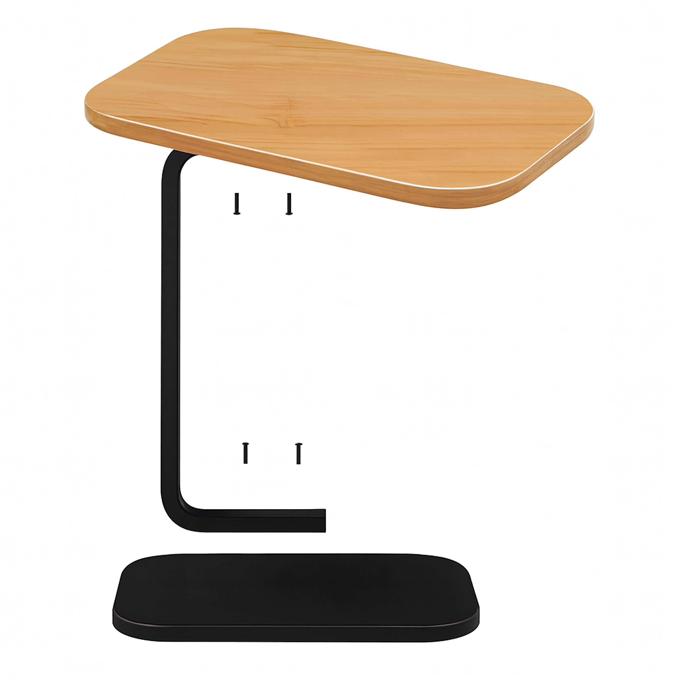 200x Stolik Kawowy na Kawę Boczny w Kształcie Litery C Nowoczesny do Salonu - obrazek 7