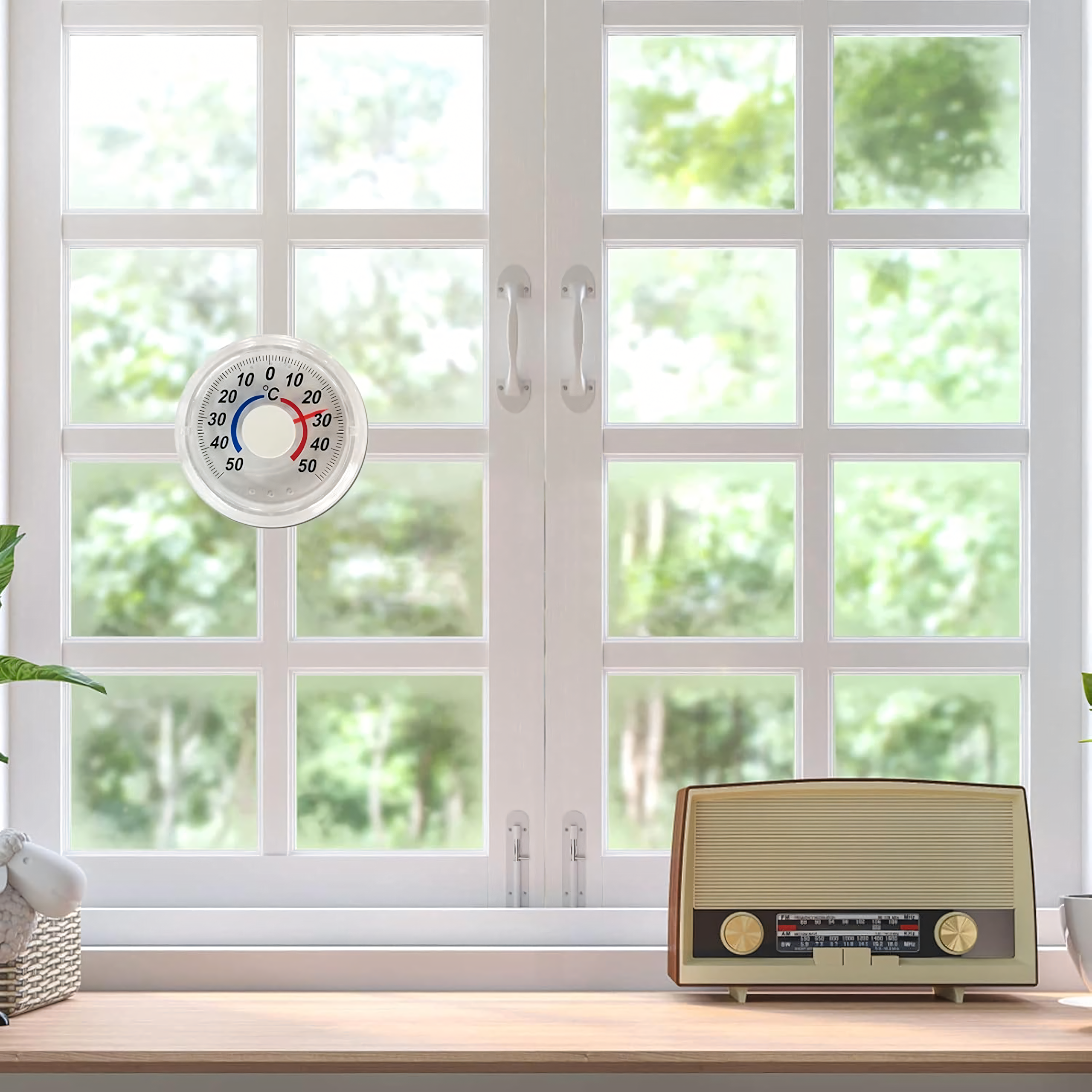 Termometr Zewnętrzny Wewnętrzny Niskich Temperatur -50C 50C Samoprzylepny - obrazek 9