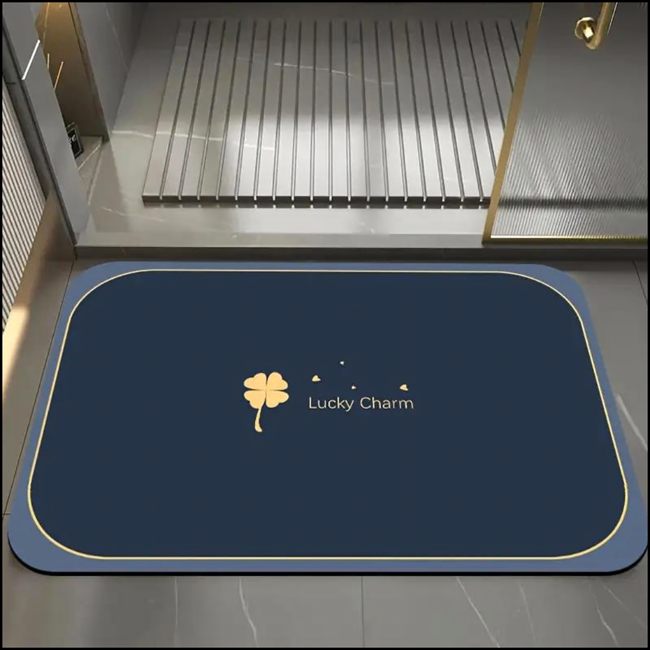 Dywanik Mata Łazienkowa Antypoślizgowa Szybkoschnąca 80x50cm do Wanny - obrazek 7