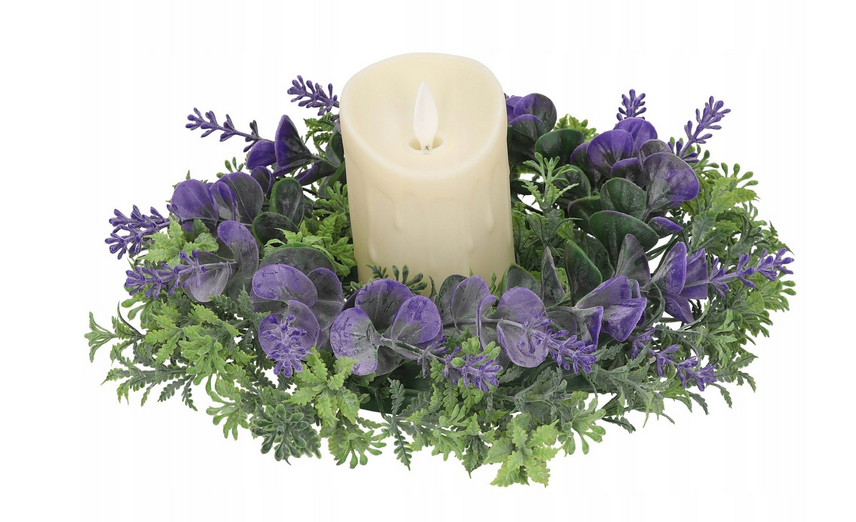 12x ŚWIECZKA LED WKŁAD DO ZNICZA EFEKT PŁOMIENIA ŚWIECA 11CM ZESTAW BATERIE - obrazek 3