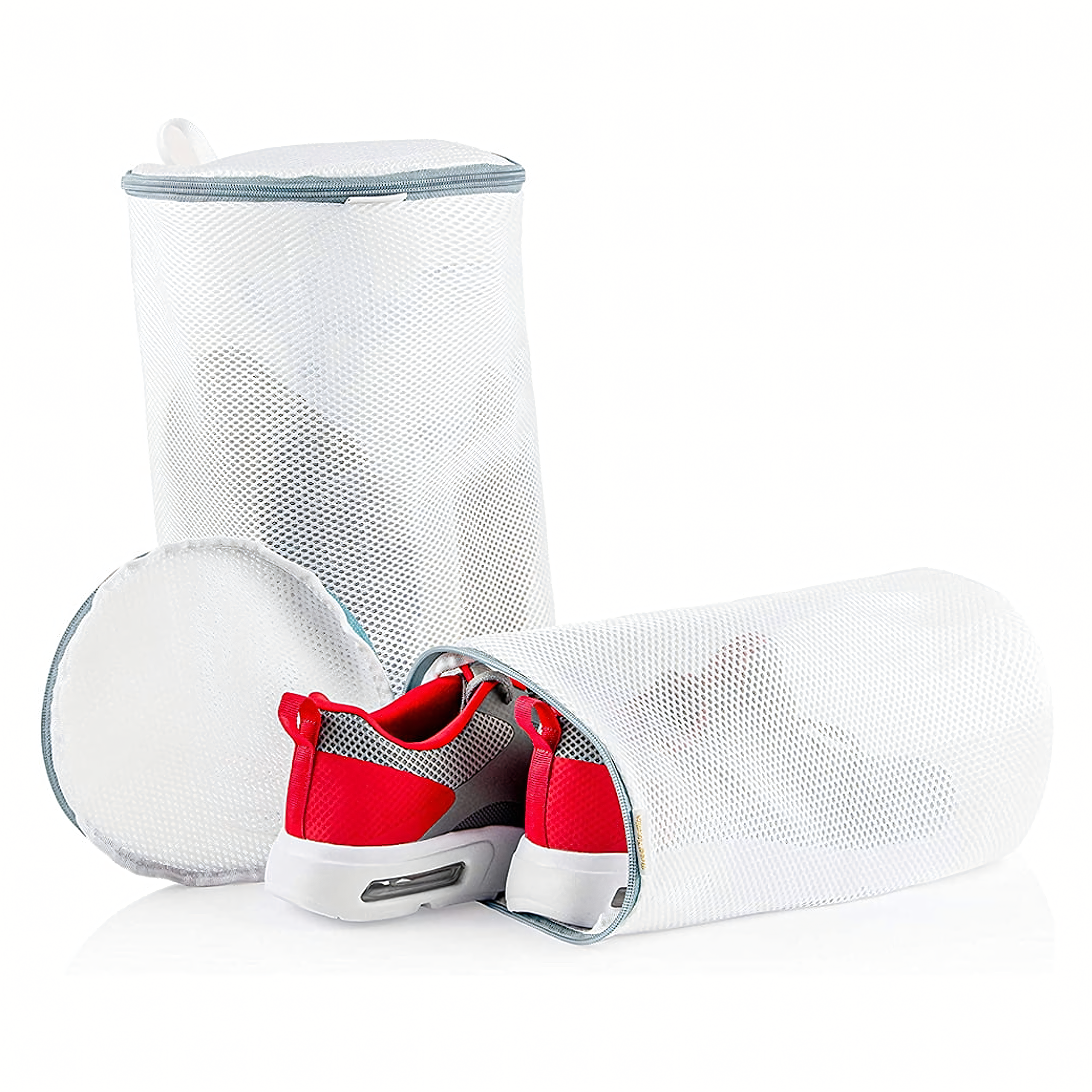 Worek Siatka do Prania Bytów Torba Ochronna na Obuwie do Pralki 30x18 cm